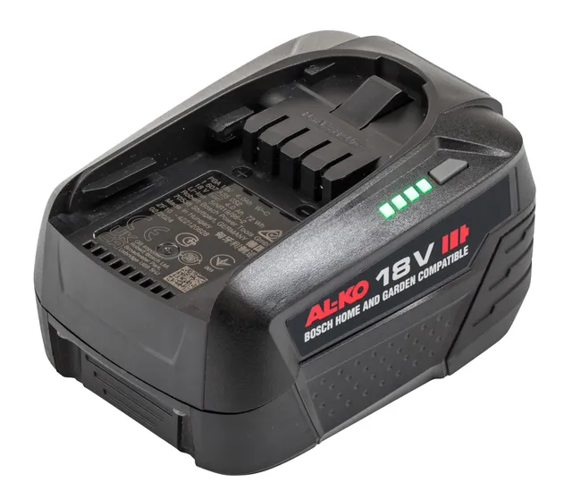 al-ko-18-v-akku-b100-5-li-5-0-ah-li-ion-bosch-home-and-garden-compatible image 1