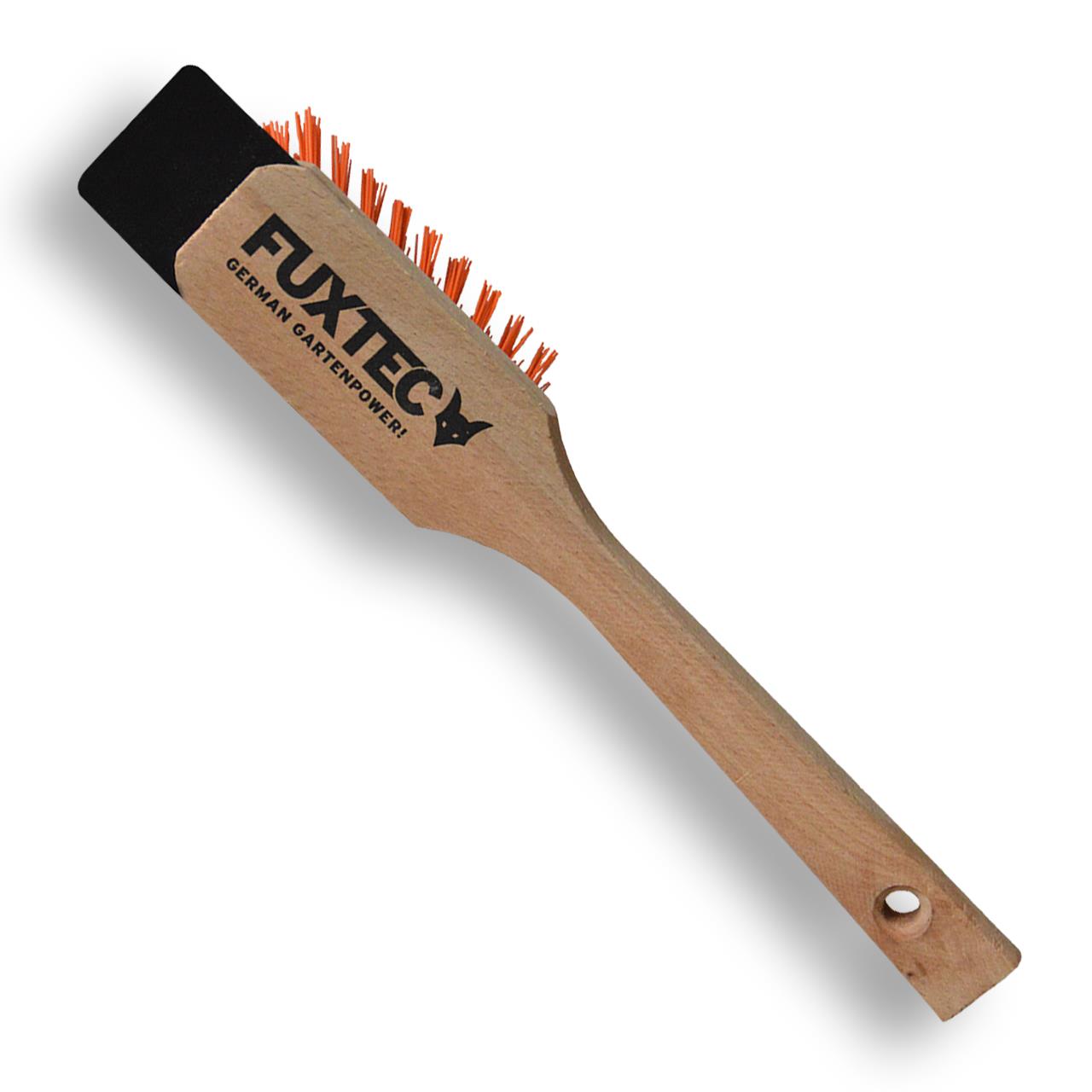 fuxtec-fux-b-rste-kehrb-rste-31-cm-mit-holzschaft-und-gummilippe image 2