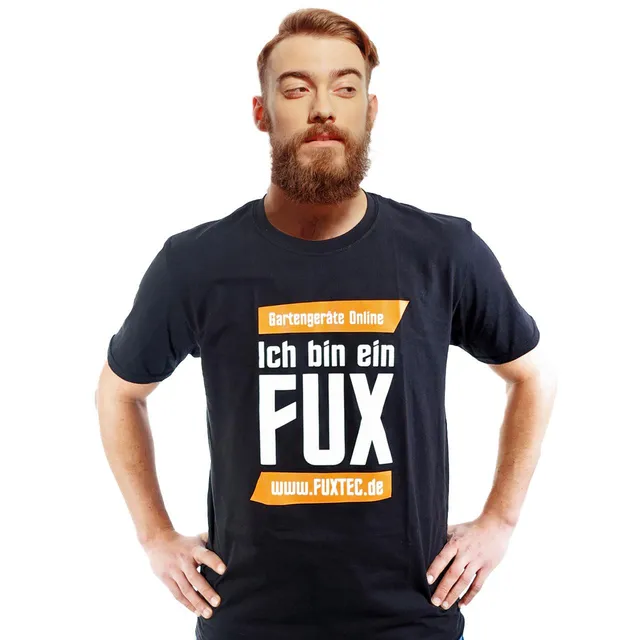 fuxtec-t-shirt-ich-bin-ein-fux-100-baumwolle-rundhals image 1