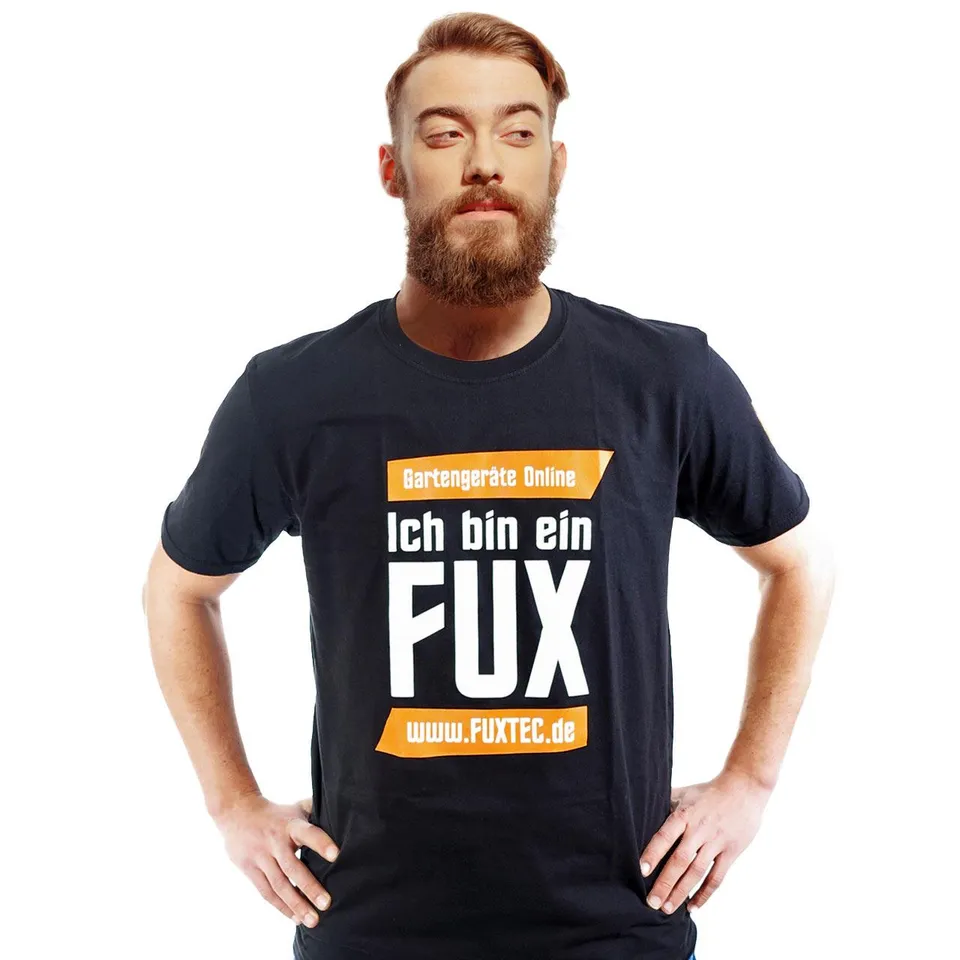 fuxtec-t-shirt-ich-bin-ein-fux-100-baumwolle-rundhals image 1