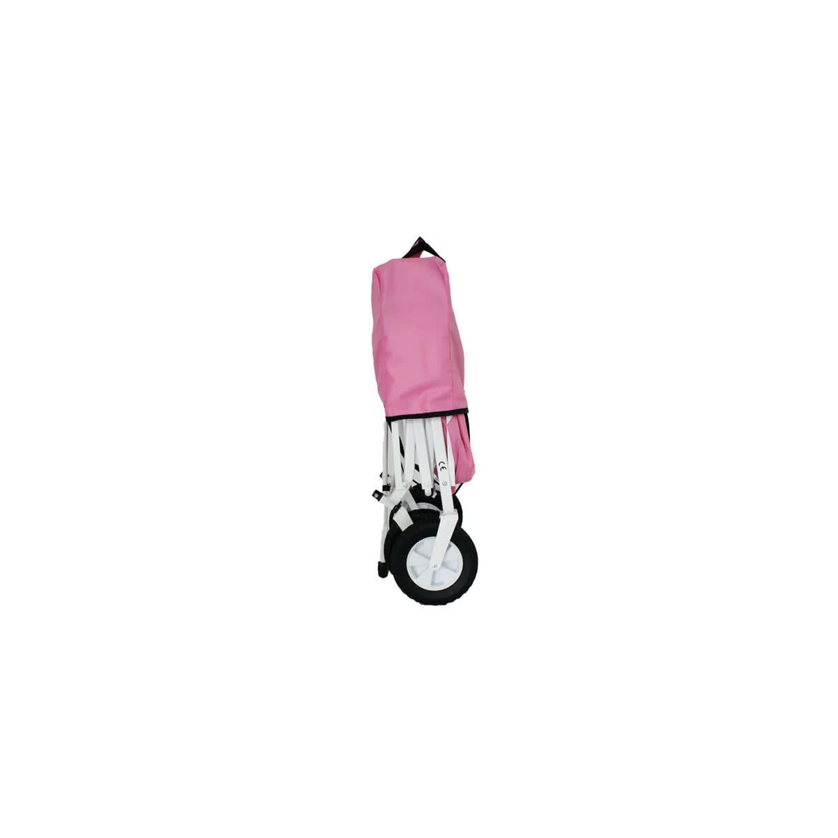 fuxtec-bollerwagen-jw-76ar-rosa-mit-sonnendach-b-ware image 3