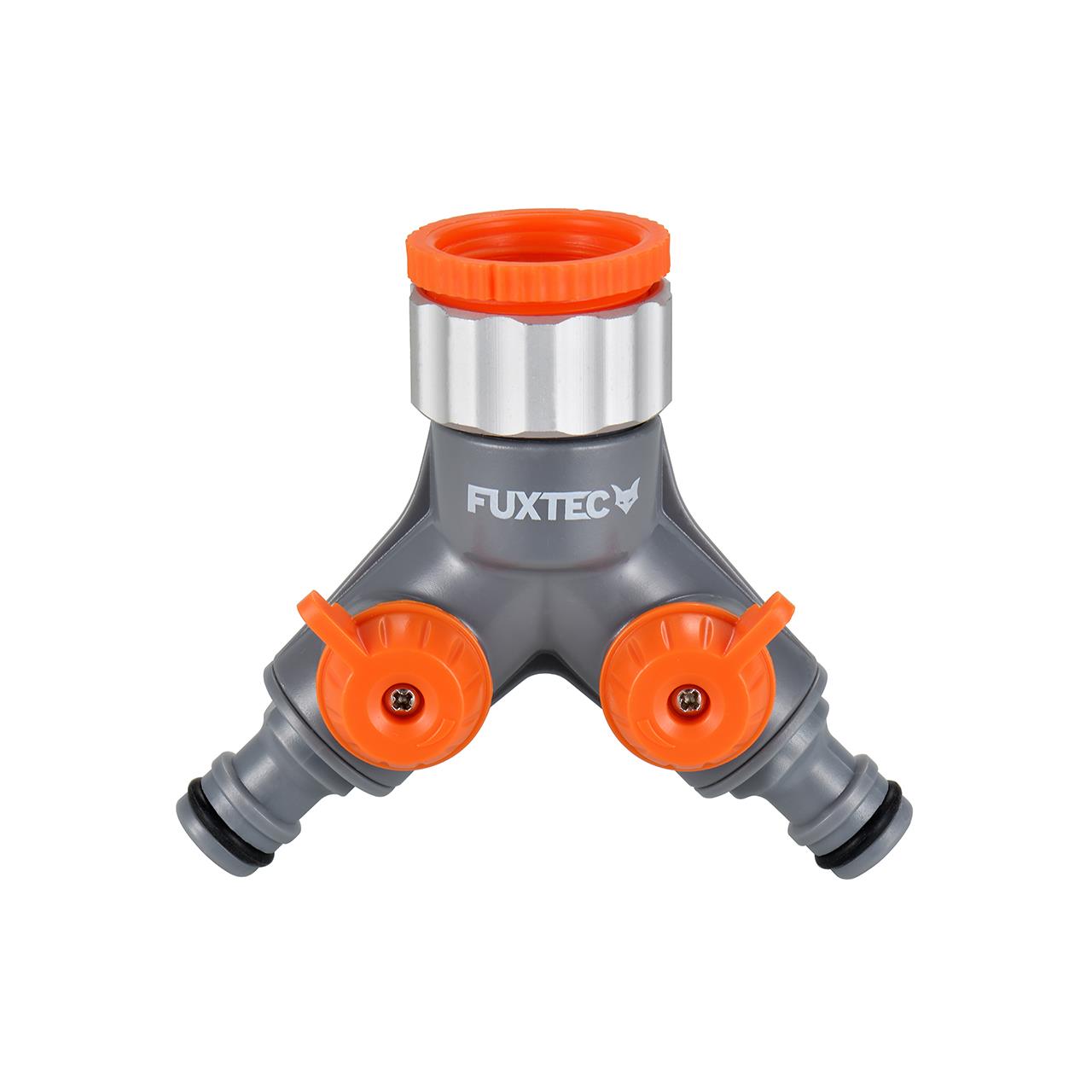 fuxtec-2-wege-verteiler-basic-fx-2wvt2-f-r-gartenschlauch image 2