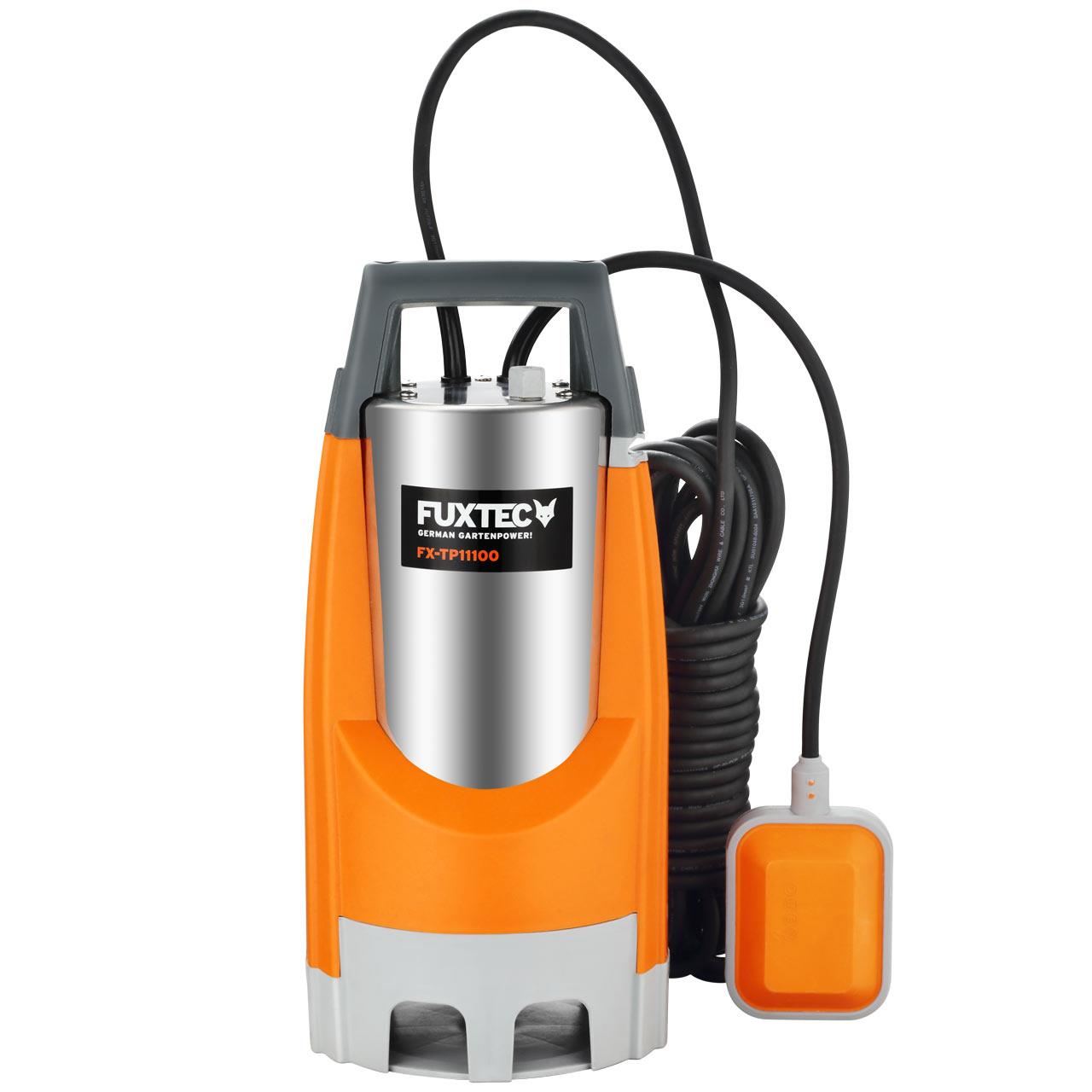 fuxtec-tauchpumpe-fx-tp11100-b-ware-1100-watt-15000-l-h image 4