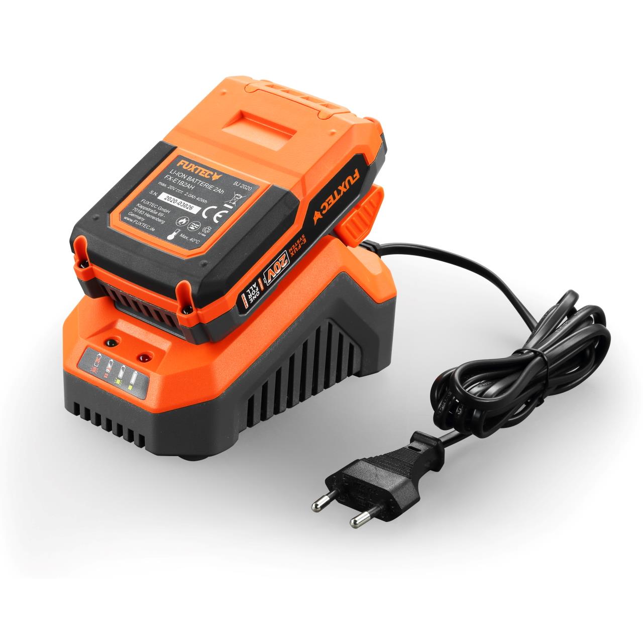fuxtec-fx-e1lb20-20v-akku-laubbl-ser-set-b-ware-mit-4ah-akku-und-ladeger-t image 7