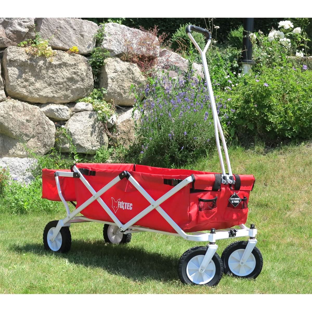 fuxtec-bollerwagen-jw-76-rot-faltbar-b-ware image 4