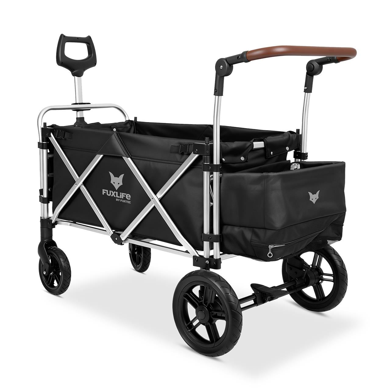 fuxlife-b-ware-premium-bollerwagen-fx-ctl900-f-r-2-kinder-mit-sonnendach-upf-50 image 5