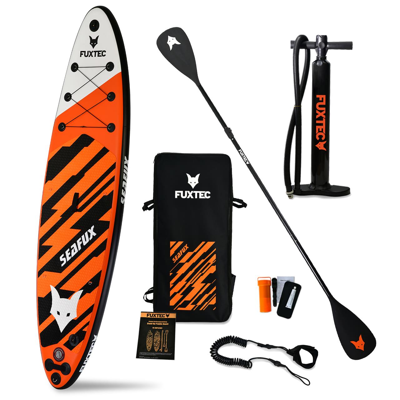 fuxtec-b-ware-fx-sup320d1-double-layer-stand-up-paddle-board-seafux-sup-set image 4