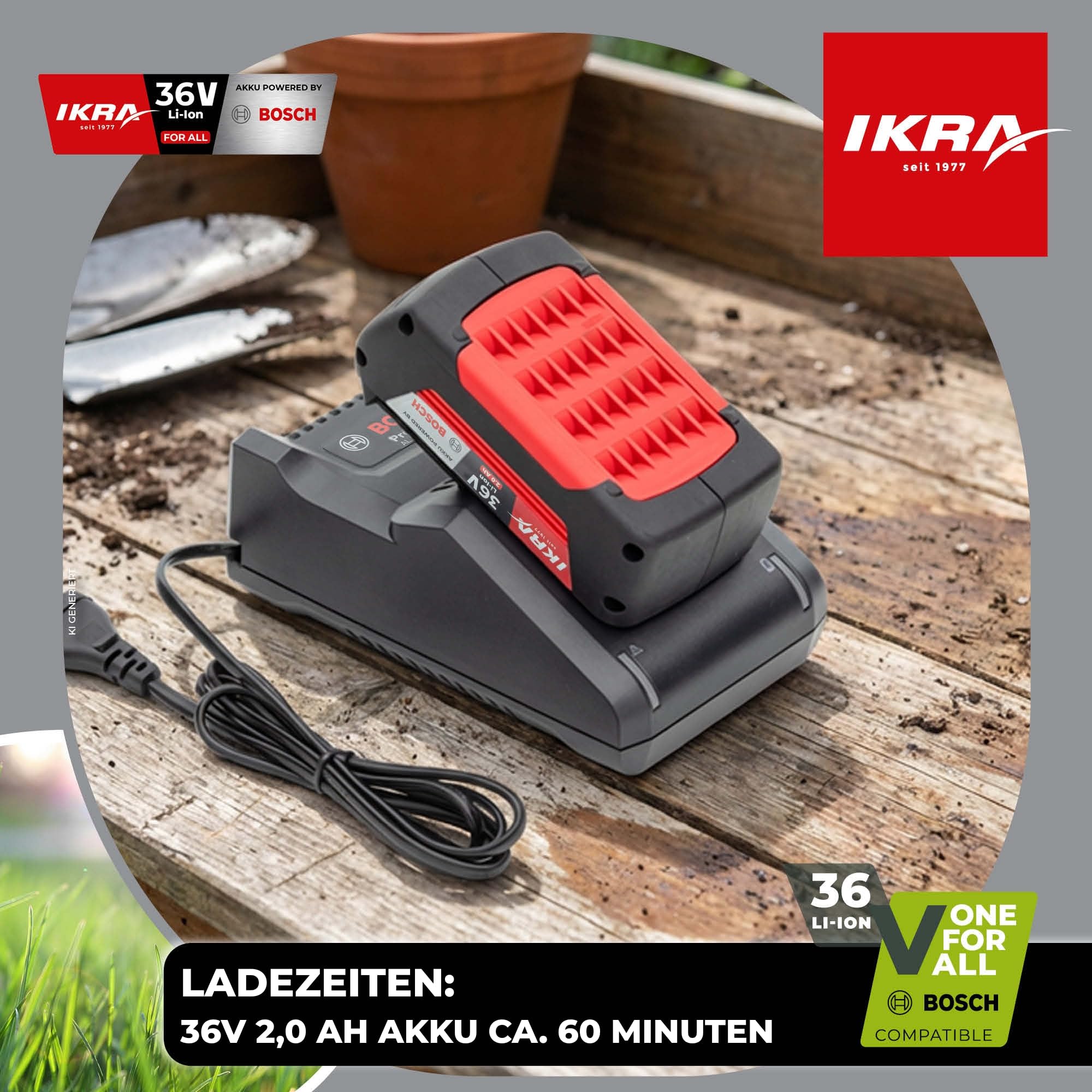 ikra-al-36v-20-36v-akku-ladeger-t-ladestation-2-0a-mit-led-anzeige image 4