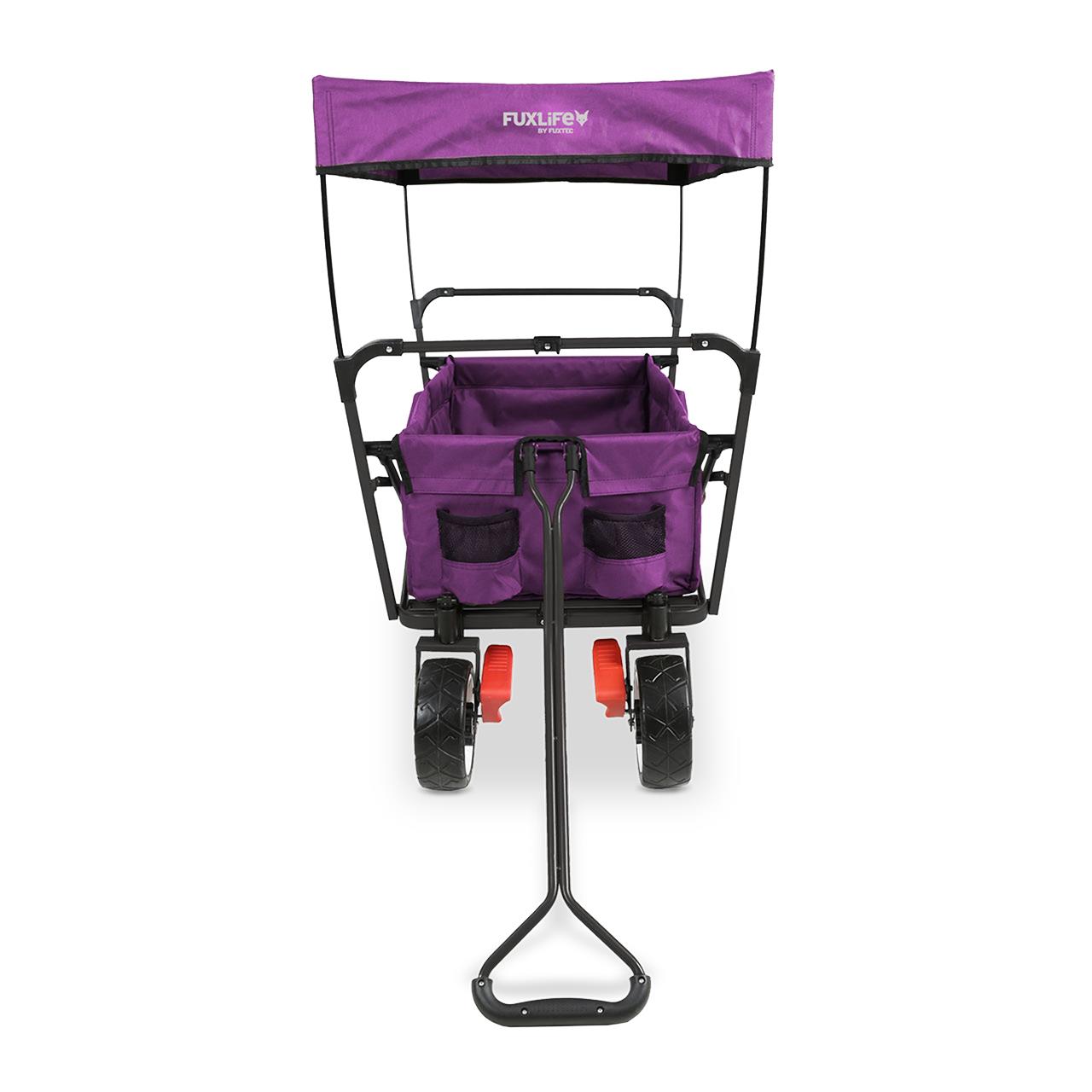 fuxlife-bollerwagen-fx-ct350-f-r-2-kinder-mit-sonnendach-upf-50 image 8