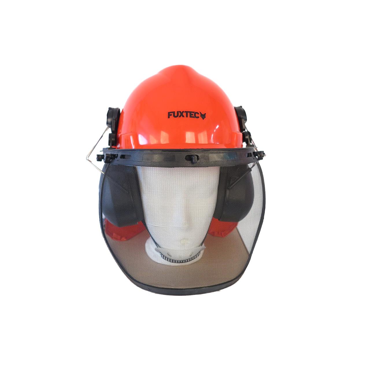 fuxtec-forstschutzhelm-mit-nackenschutz-und-visier image 3