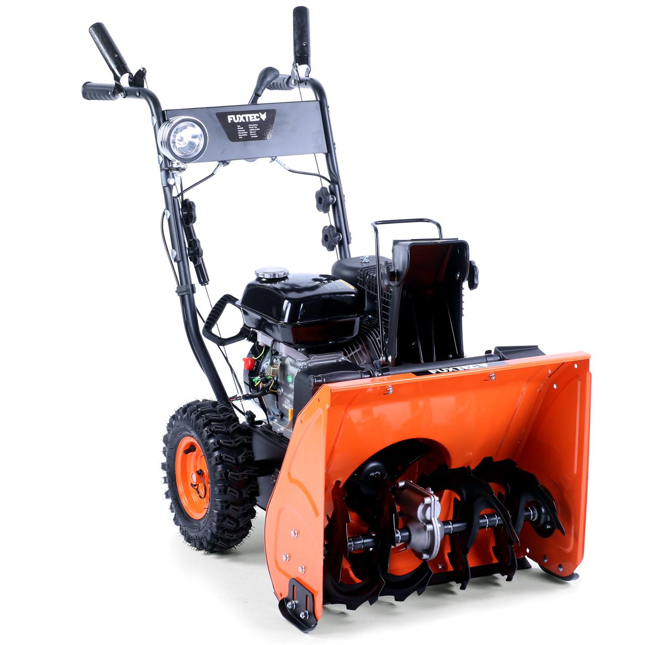 fuxtec-benzin-schneefr-se-sf1196-b-ware-196-cm-6-5-ps-frontscheinwerfer image 2