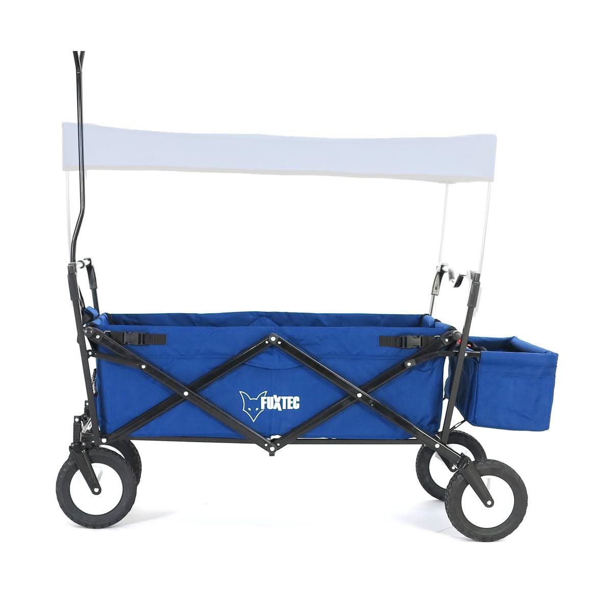 fuxtec-bollerwagen-jw-76an-navy-blau-mit-sonnendach-b-ware image 5