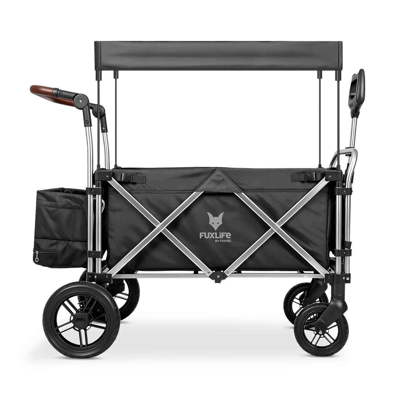 fuxlife-b-ware-premium-bollerwagen-fx-ctl900-f-r-2-kinder-mit-sonnendach-upf-50 image 4