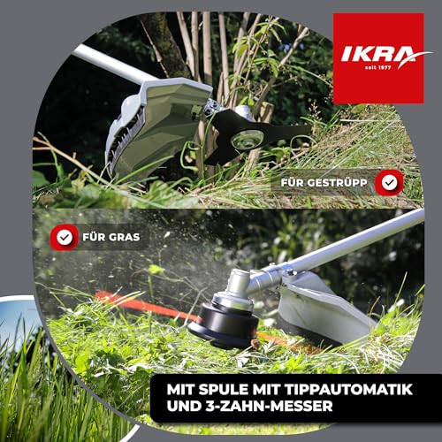 ikra-ibf-4342-benzin-freischneider-42-7-cm-1-25-kw-42-cm-faden-25-5-cm-messer image 8