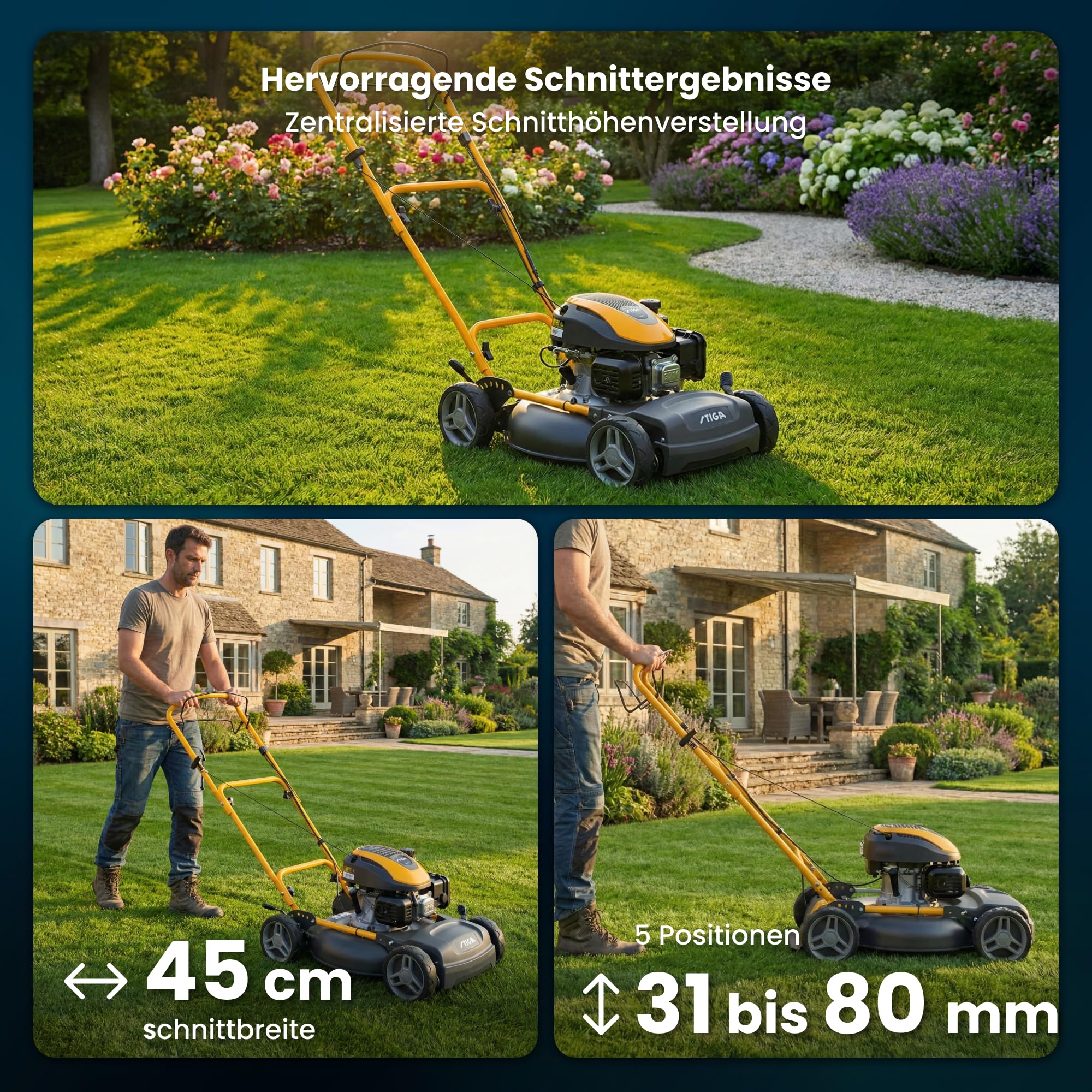 stiga-multiclip-47-s-benzin-rasenm-her-selbstfahrend-mit-mulchfunktion-45-cm image 4