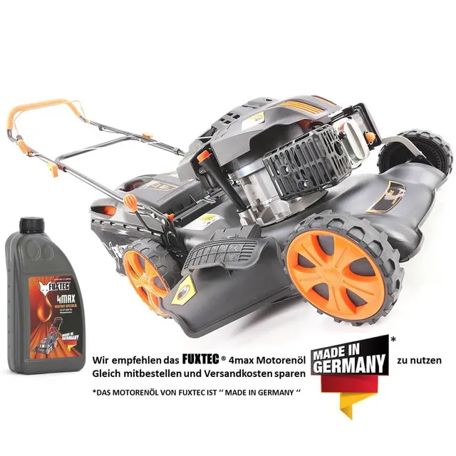 fuxtec-fx-rm1860-benzin-rasenm-her-b-ware-4in1-46-cm-200-ccm-easyclean-hinterrad image 1