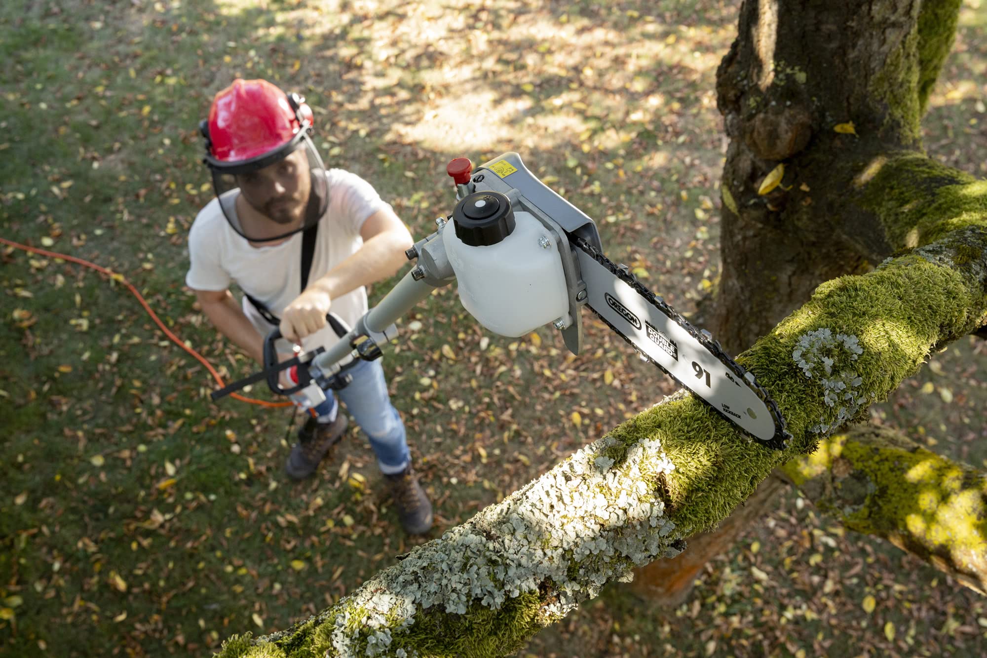 ikra-ithk-1000-elektro-kombi-2in1-teleskop-heckenschere-hochentaster-bis-4-m image 5