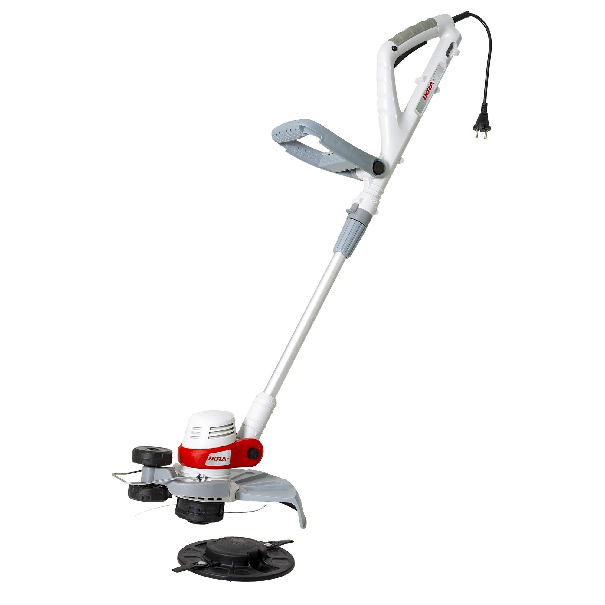ikra-2in1-elektro-rasentrimmer-igt-650-d-tc-650w-30-cm-mit-fadenspule-und-twincu image 1