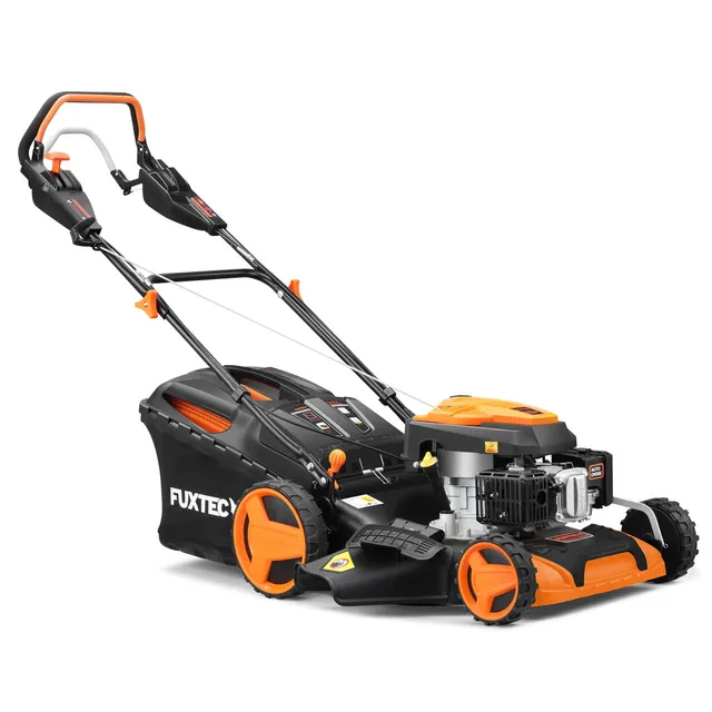 fuxtec-b-ware-benzin-rasenm-her-fx-rm5196pro-mit-hinterradantrieb-und-seitenausw image 1
