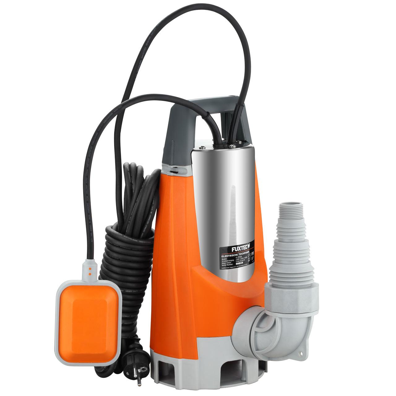 fuxtec-tauchpumpe-fx-tp11100-b-ware-1100-watt-15000-l-h image 2