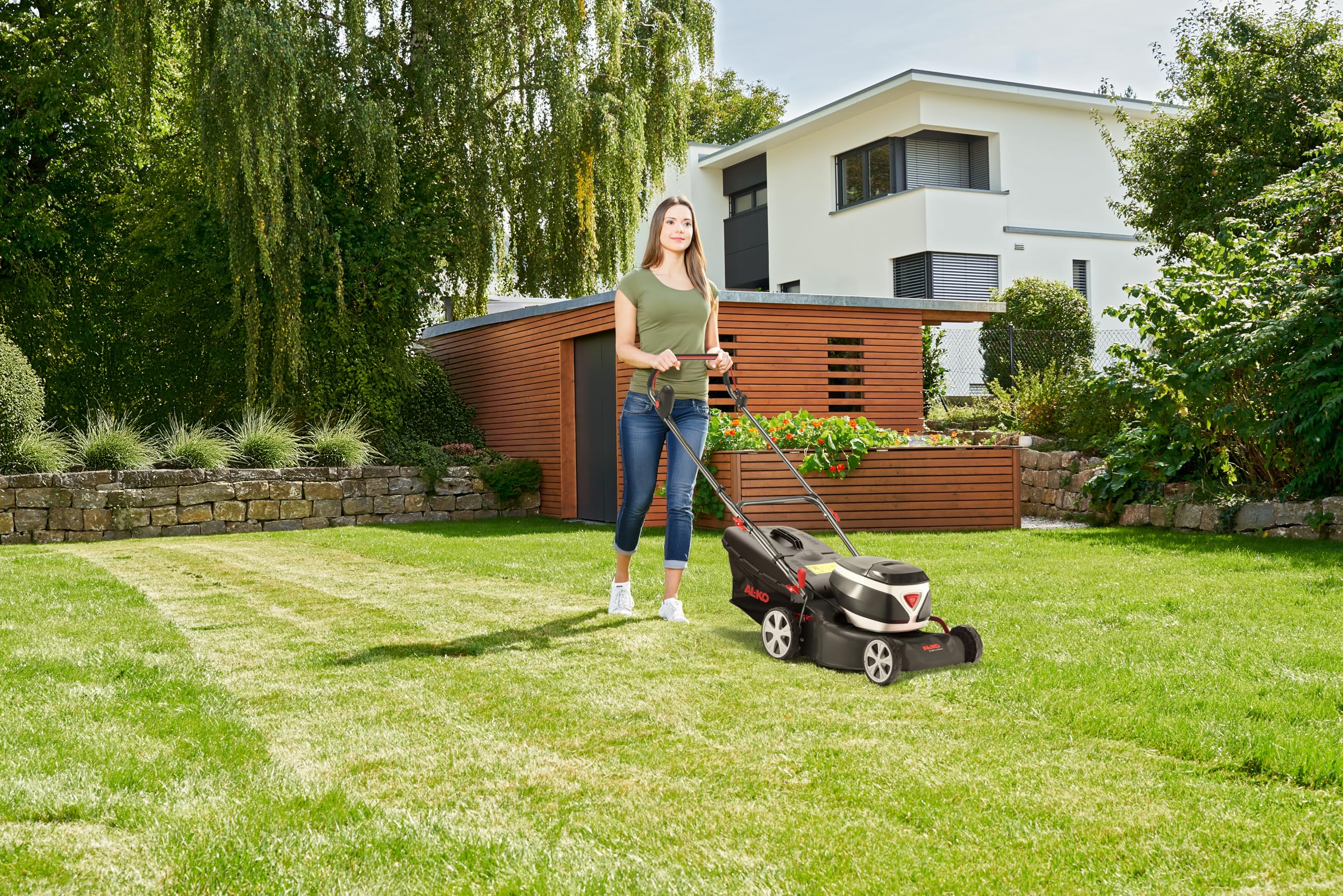 al-ko-36-v-akku-rasenm-her-4-05-li-easy-40-cm-schnittbreite-stahlblechgeh-use-oh image 2