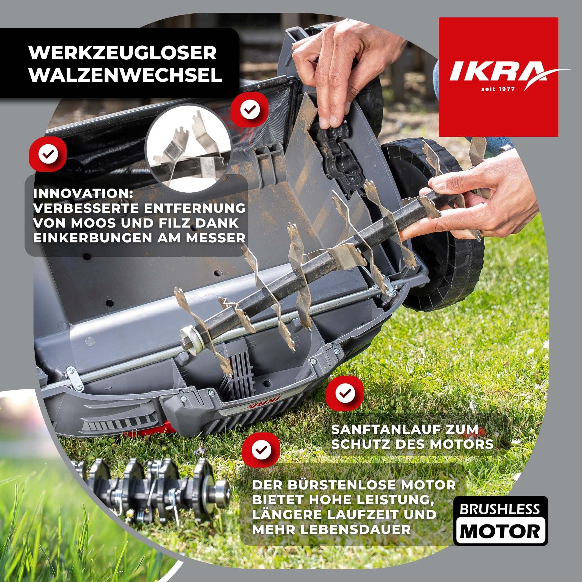ikra-ib-sr-36-3in1-akku-vertikutierer-rasenl-fter-36cm-inkl-36v-4ah-akku-und-lad image 5
