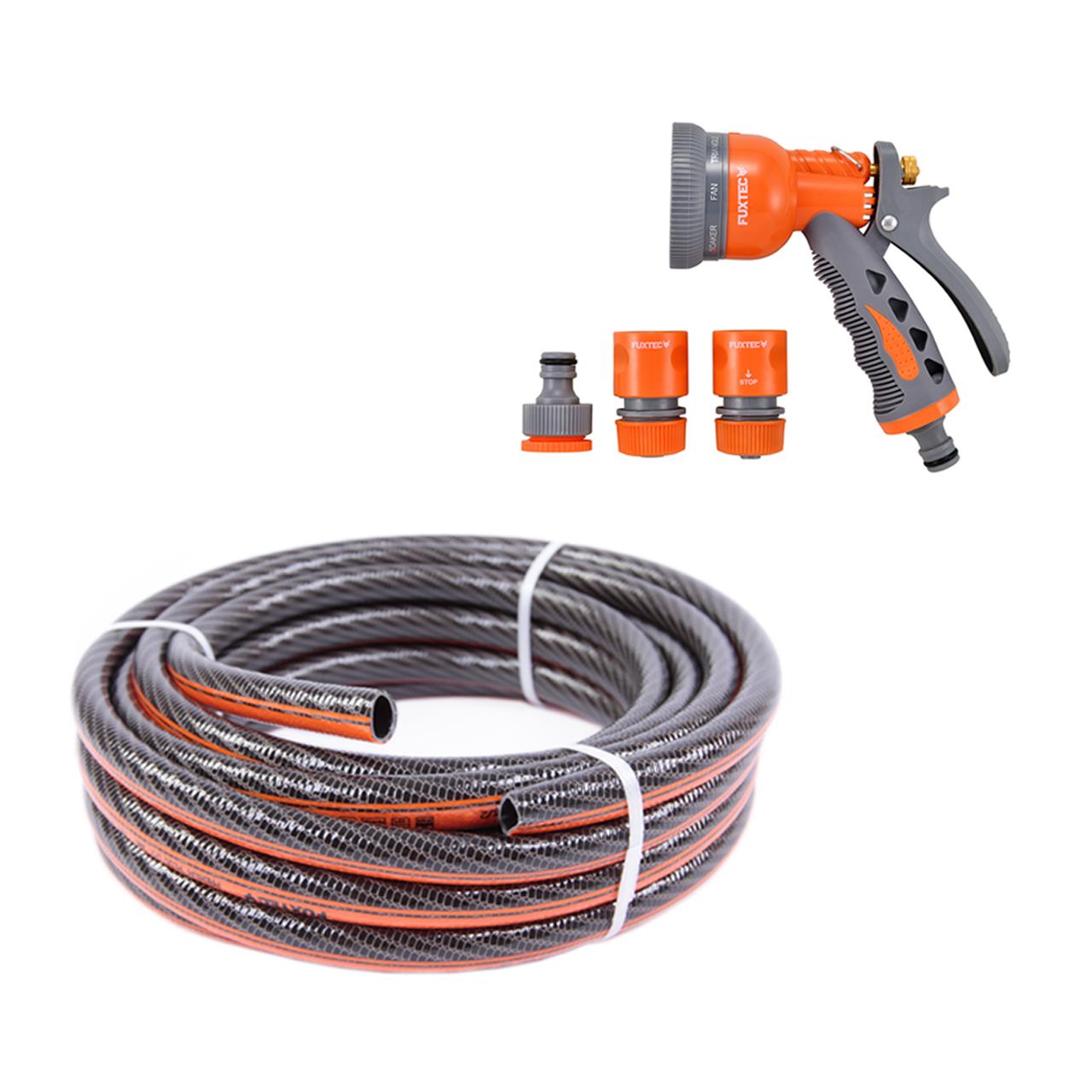 fuxtec-bew-sserungsset-basis-50-50-m-schlauch-multifunktionsbrause image 1