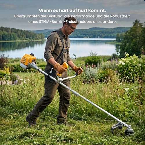 stiga-bc-330-ab-benzin-motorsense-mit-tragegurt-43-cm-schnittbreite image 8