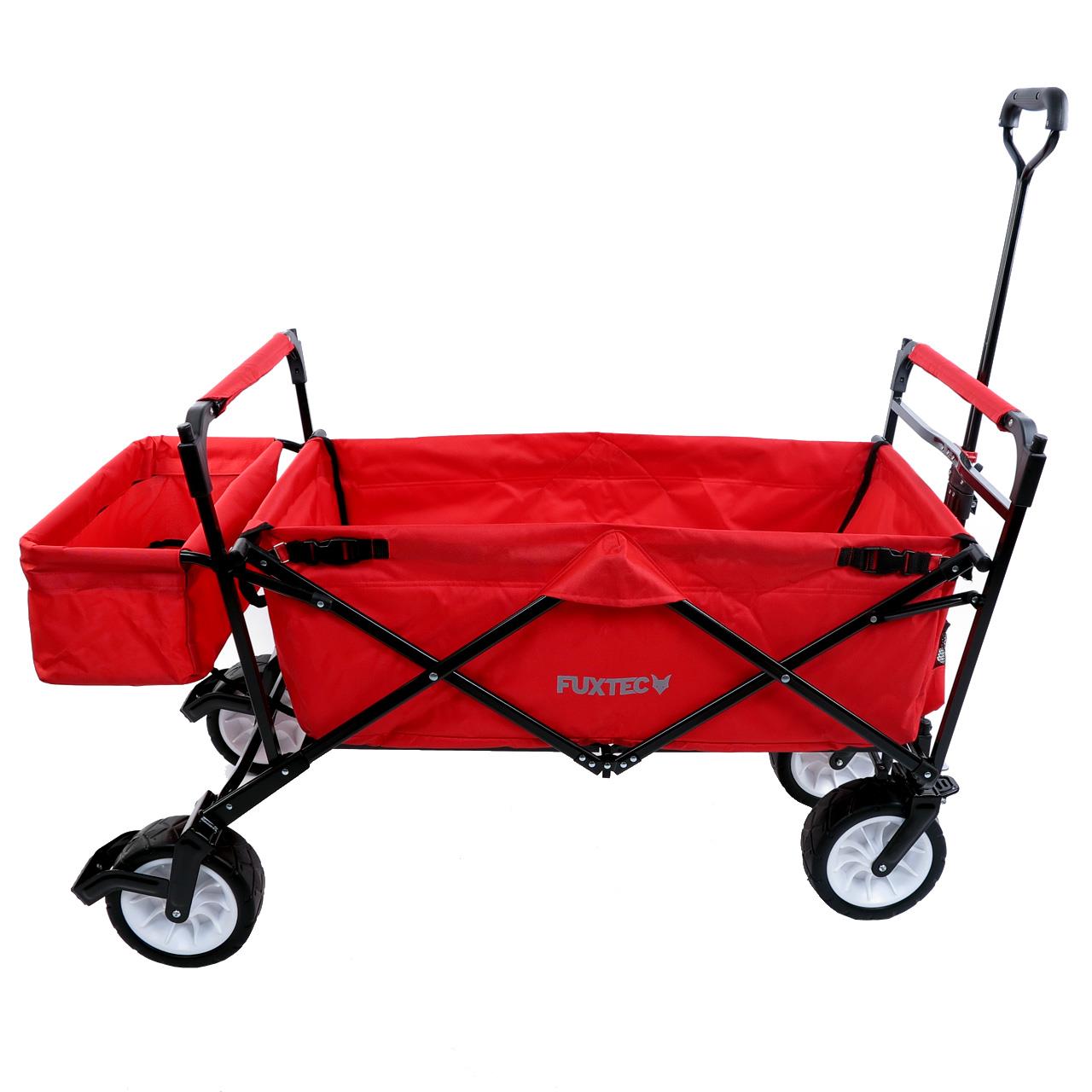 fuxtec-bollerwagen-jw-76cr-rot-mit-sonnendach-b-ware image 6