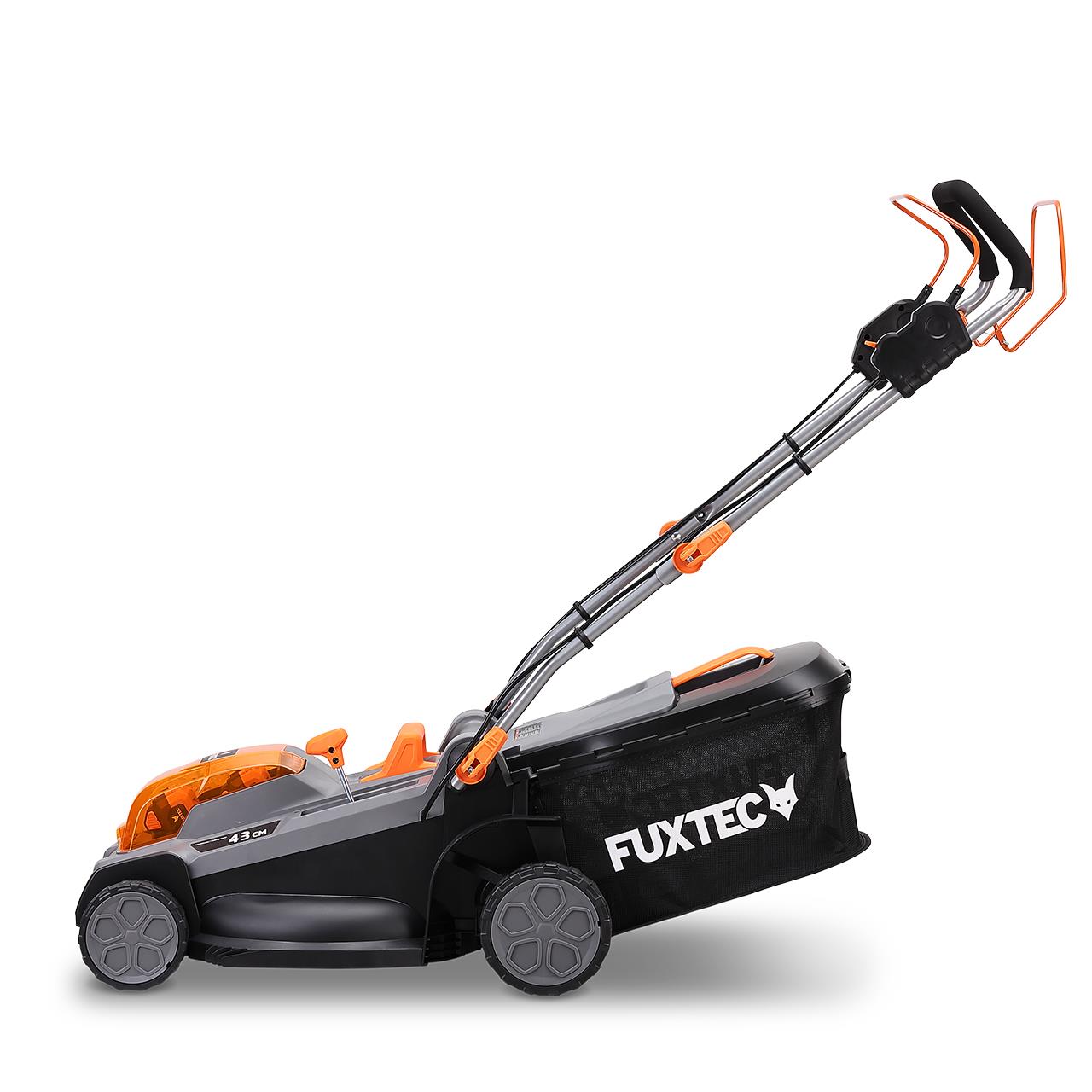 fuxtec-akku-rasenm-her-fx-e2rm43pro-set-mit-b-rstenlosem-motor-und-radantrieb image 3