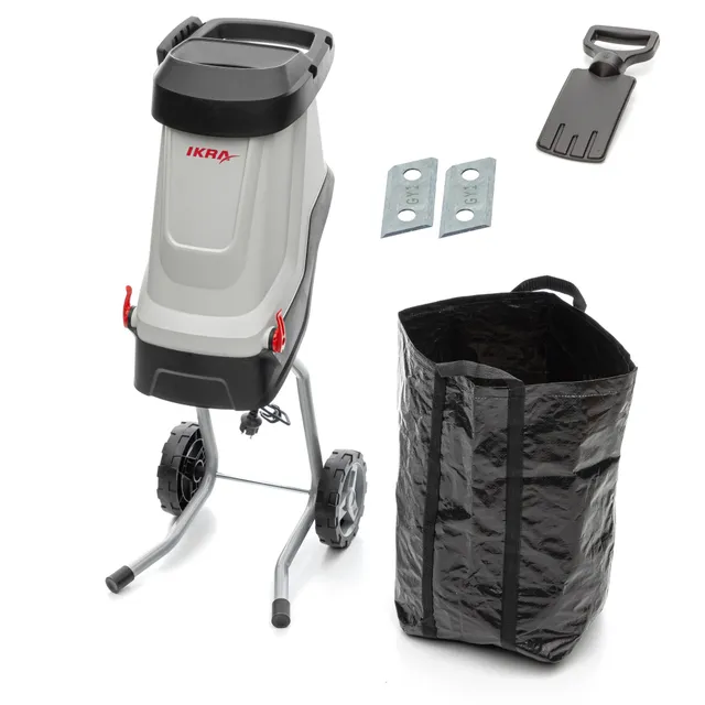 ikra-elektro-gartenh-cksler-imh-2800-2800-w-bis-45-mm-inkl-45-l-fangsack image 1