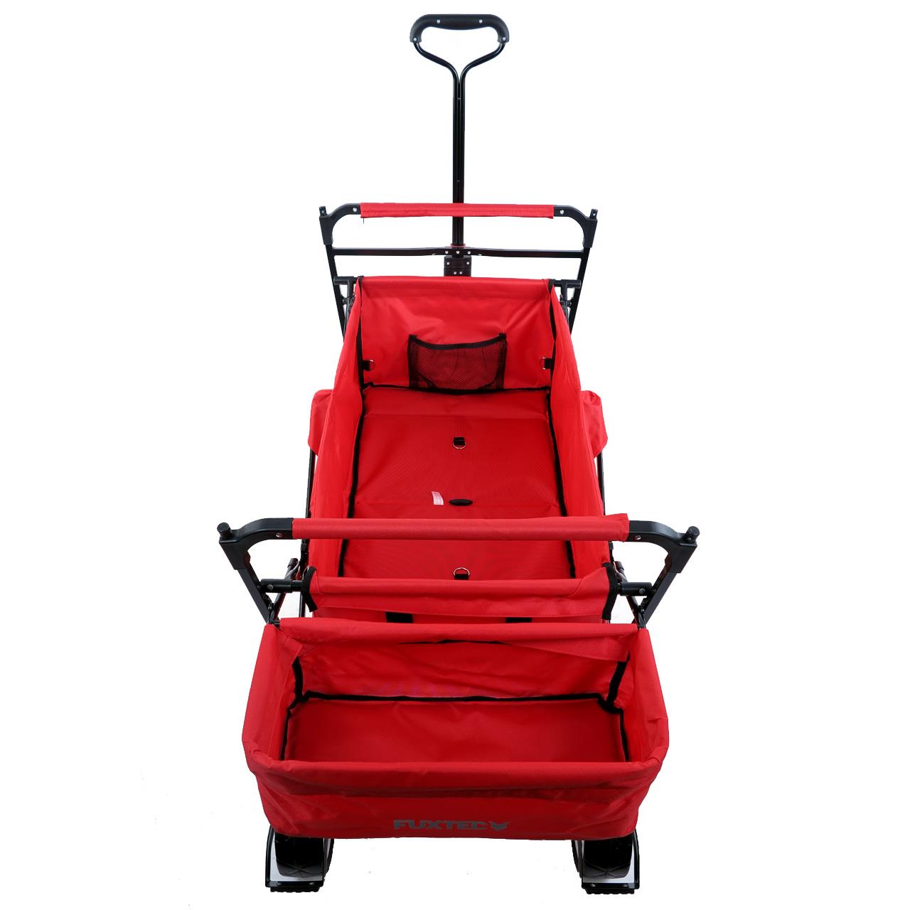 fuxtec-bollerwagen-jw-76cr-rot-mit-sonnendach-b-ware image 5