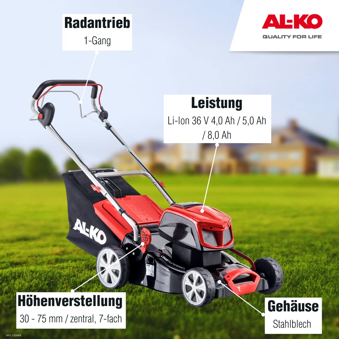 al-ko-36-v-akku-rasenm-her-42-9-li-sp-42-cm-stahlblech-mit-radantrieb-ohne-akku image 2