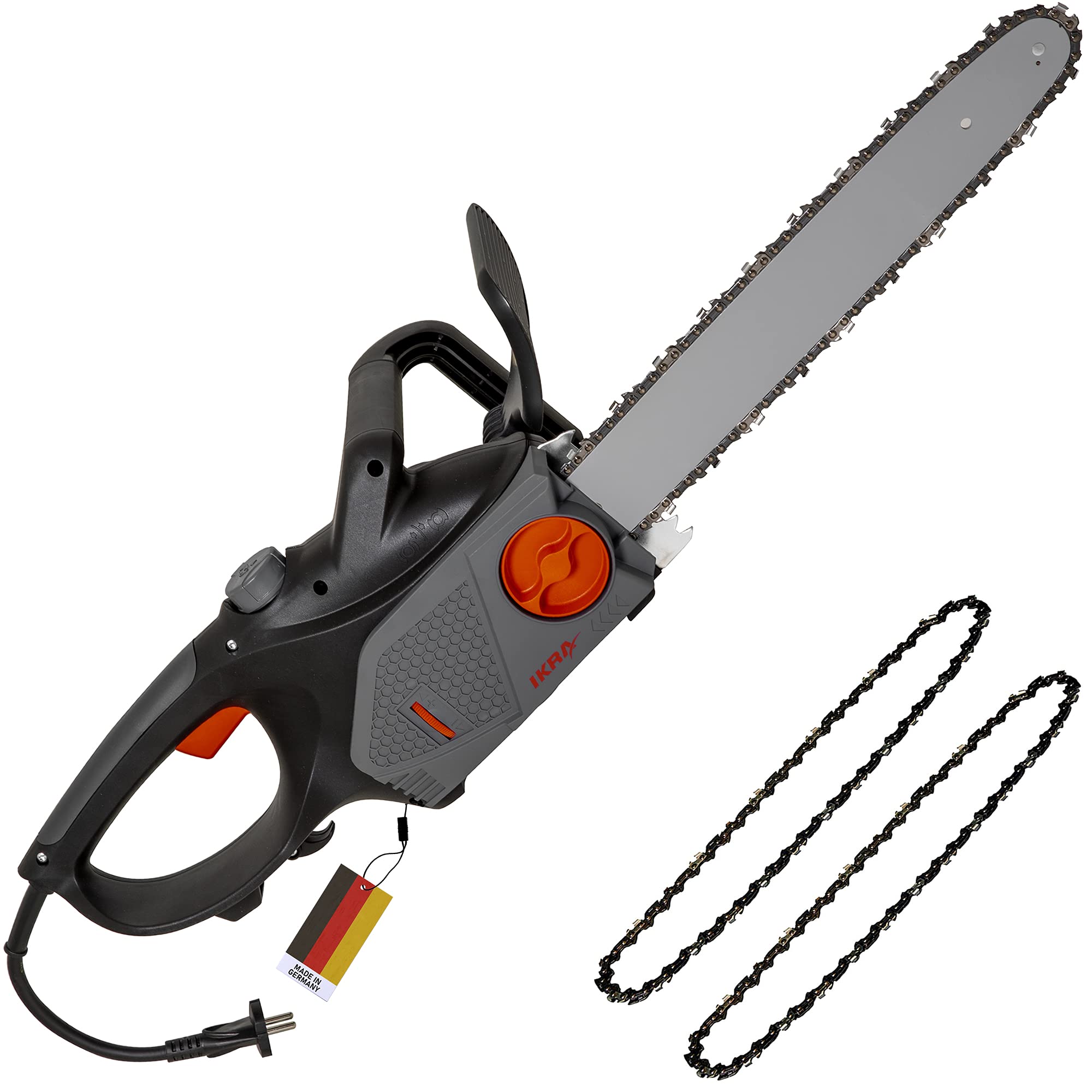 ikra-kse-2400-40-elektro-kettens-ge-2400-watt-40-cm-mit-2-ersatzketten-made-in-g image 1