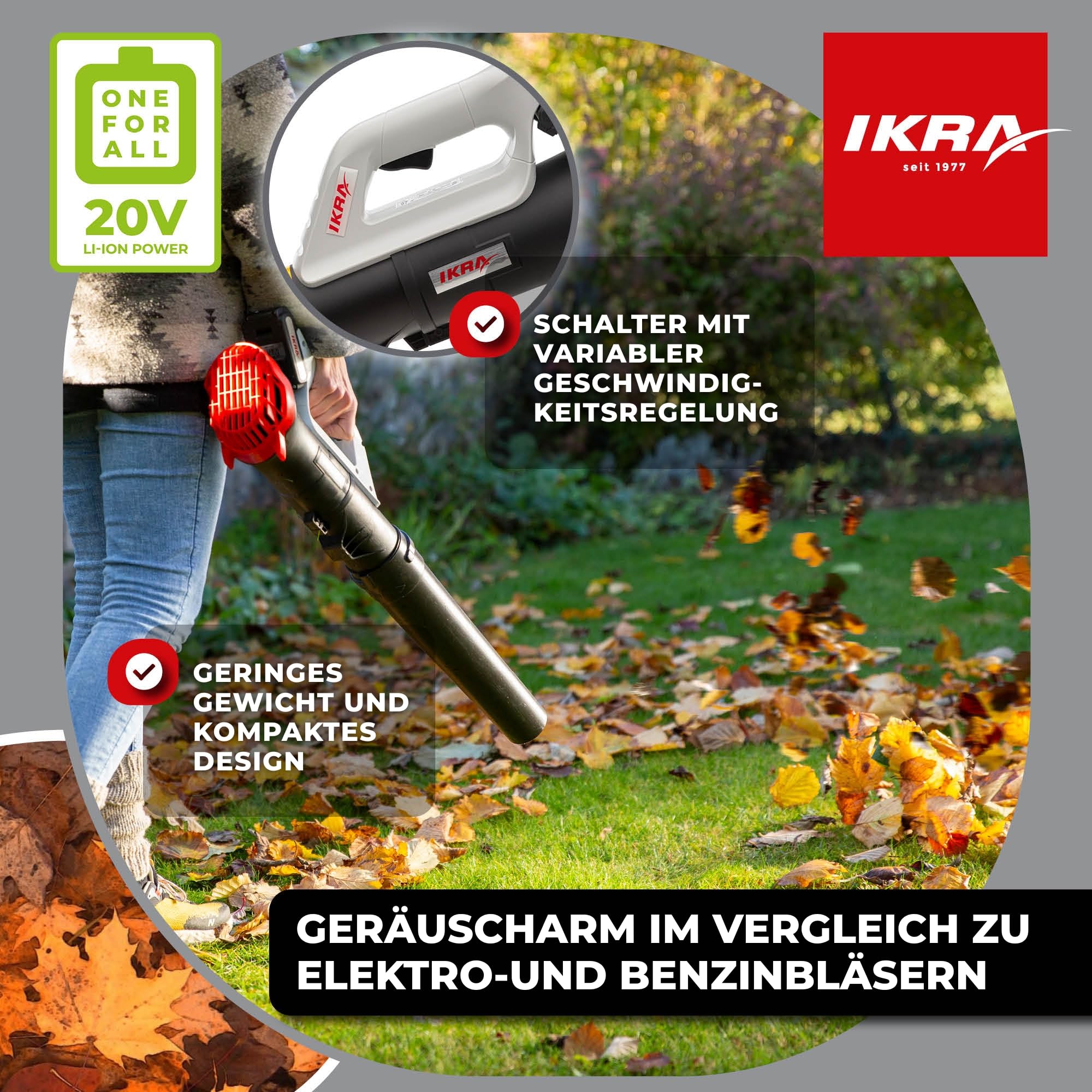 ikra-akku-laubbl-ser-icb-20-axial-150-km-h-inkl-2x-20v-akku-schnellader image 4