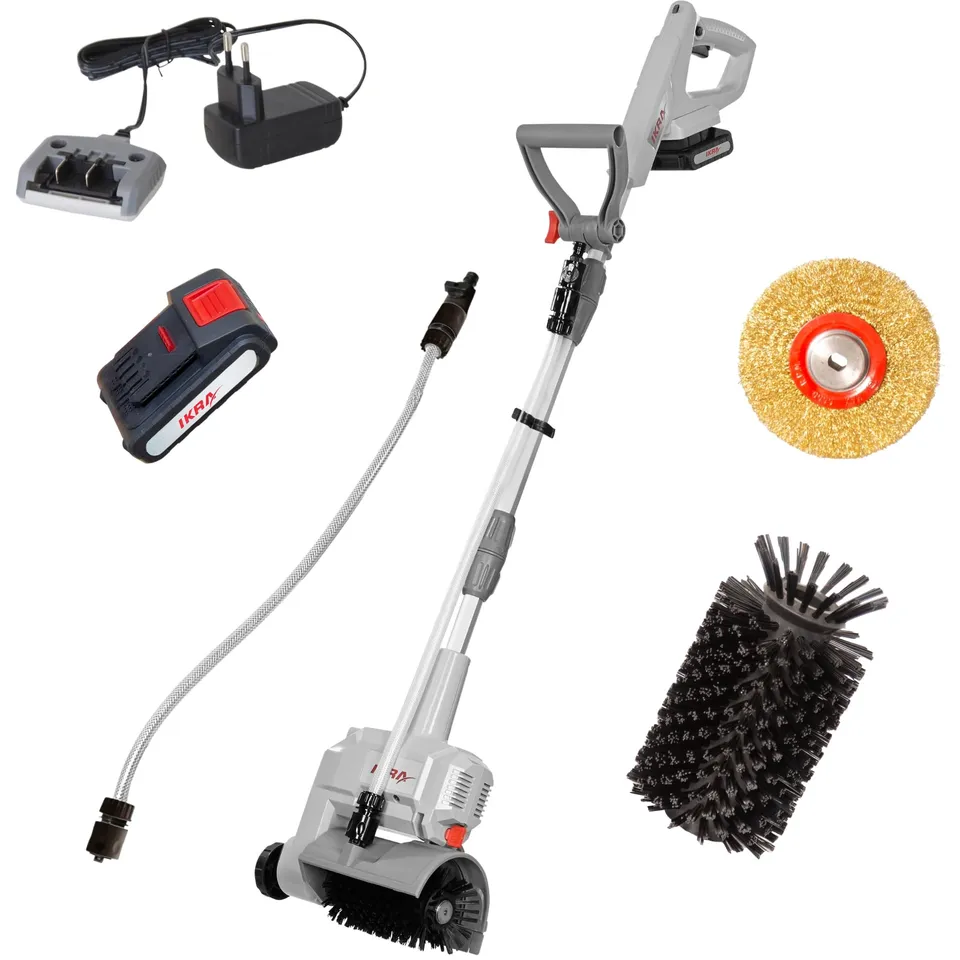 ikra-iatr-20-akku-oberfl-chenreiniger-und-fugenreiniger-vario-brush-inkl-akku-un image 1