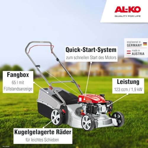 al-ko-classic-4-62-p-a-benzin-rasenm-her-46-cm-f-r-fl-chen-bis-1100-m image 5