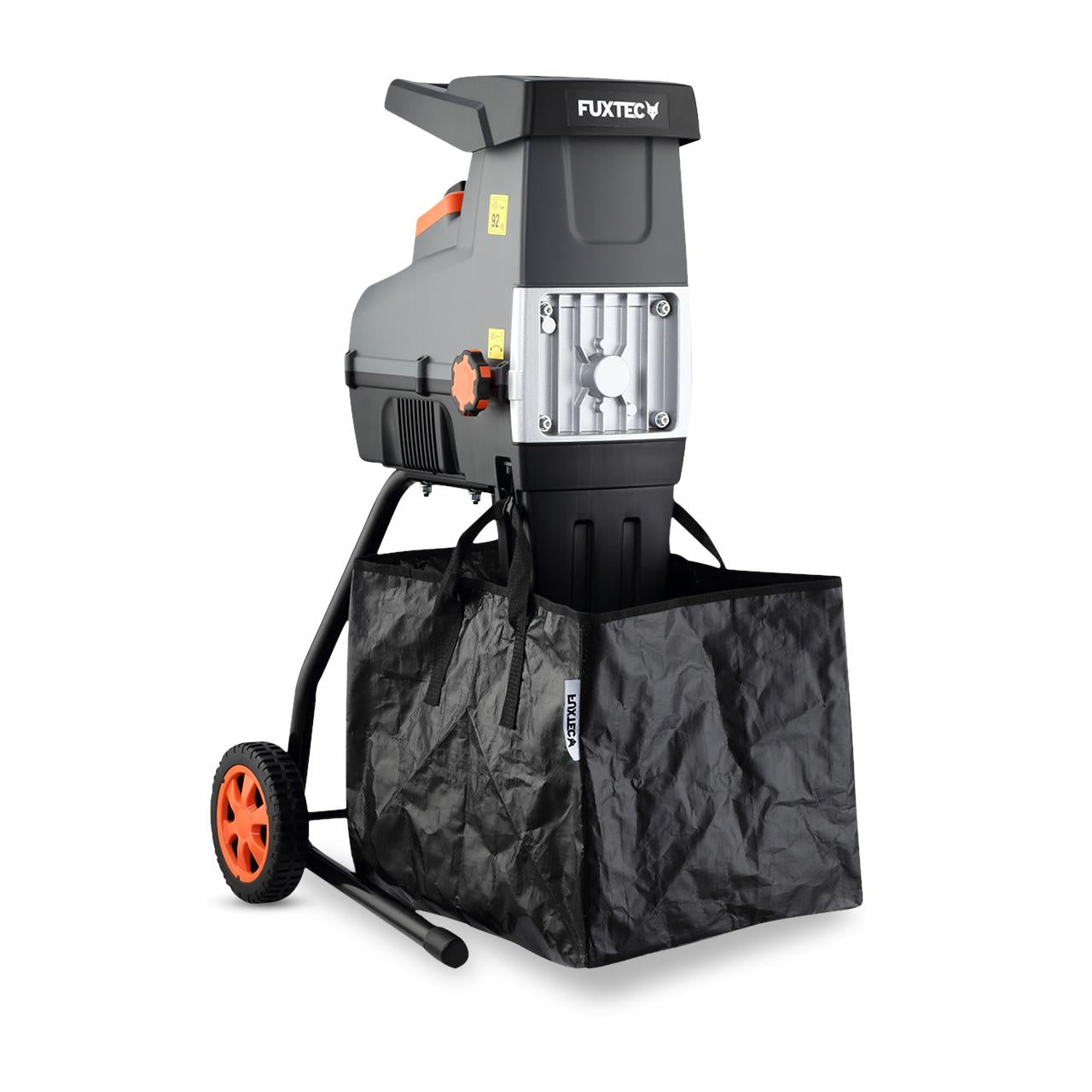 fuxtec-elektro-gartenh-cksler-fx-egh2800t-2800w-mit-walzensystem-und-60l-fangbox image 1