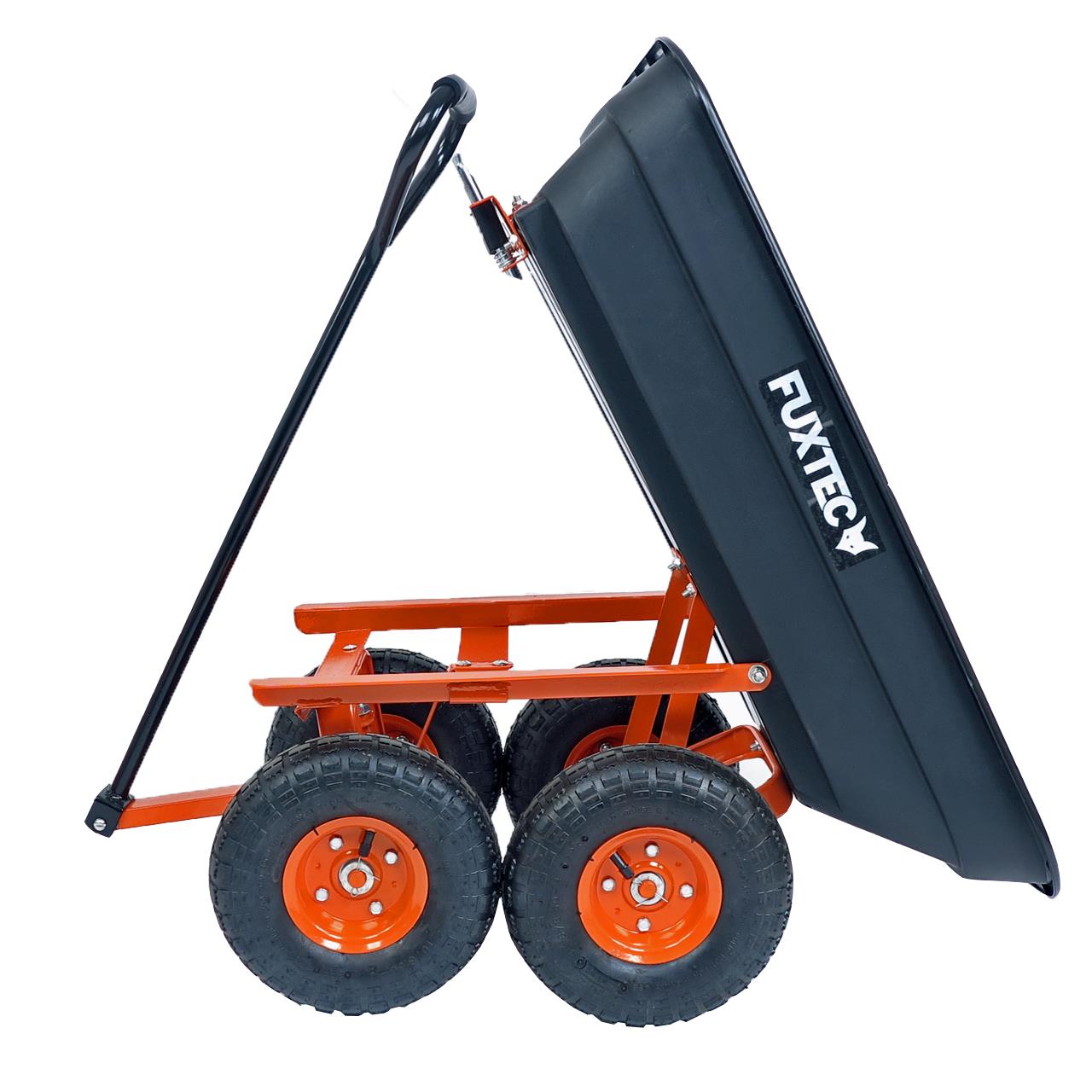fuxtec-kippwagen-fx-kw2175-transportwagen-300-kg-mit-kippfunktion image 7