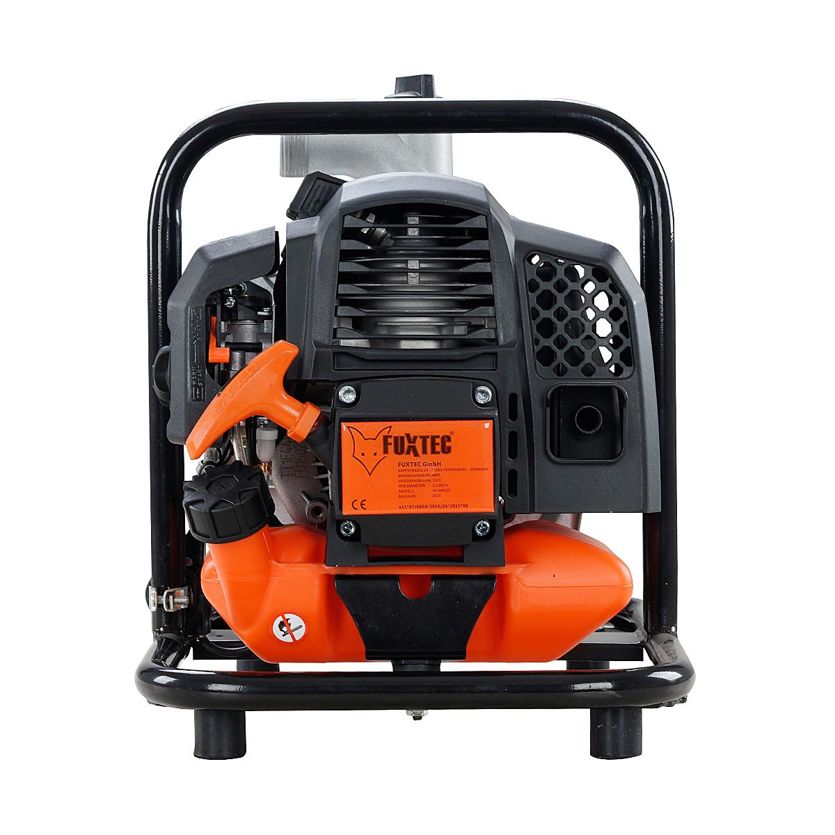 fuxtec-benzin-wasserpumpe-fx-wp143-mit-1-7-ps-zweitaktmotor image 3