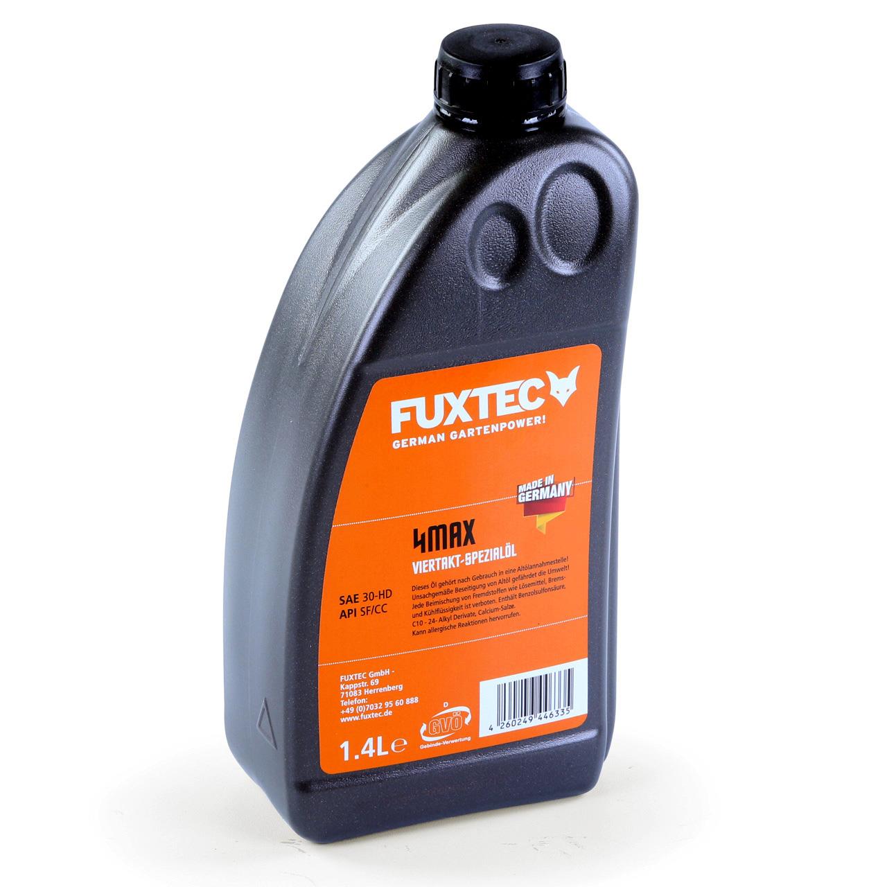 fuxtec-4max-4-takt-l-sae-30-1-4-liter-f-r-viertakt-kleinmotoren image 2