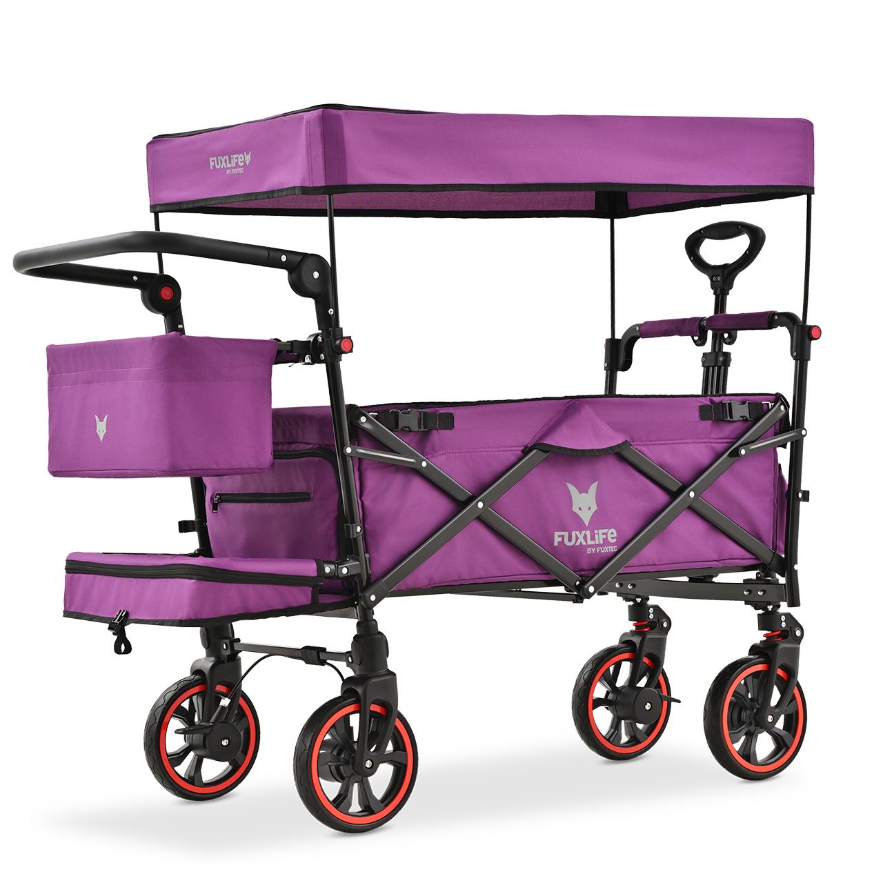 fuxtec-fuxlife-komfort-bollerwagen-fx-ct850-f-r-2-kinder image 2