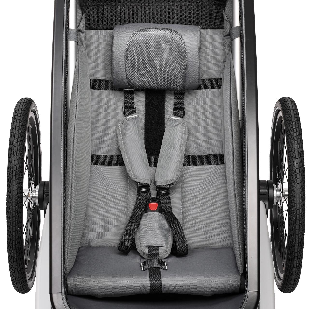 fuxtec-fx-fa1s-fahrradanh-nger-grau-einsitzer-mit-joggerrad image 8