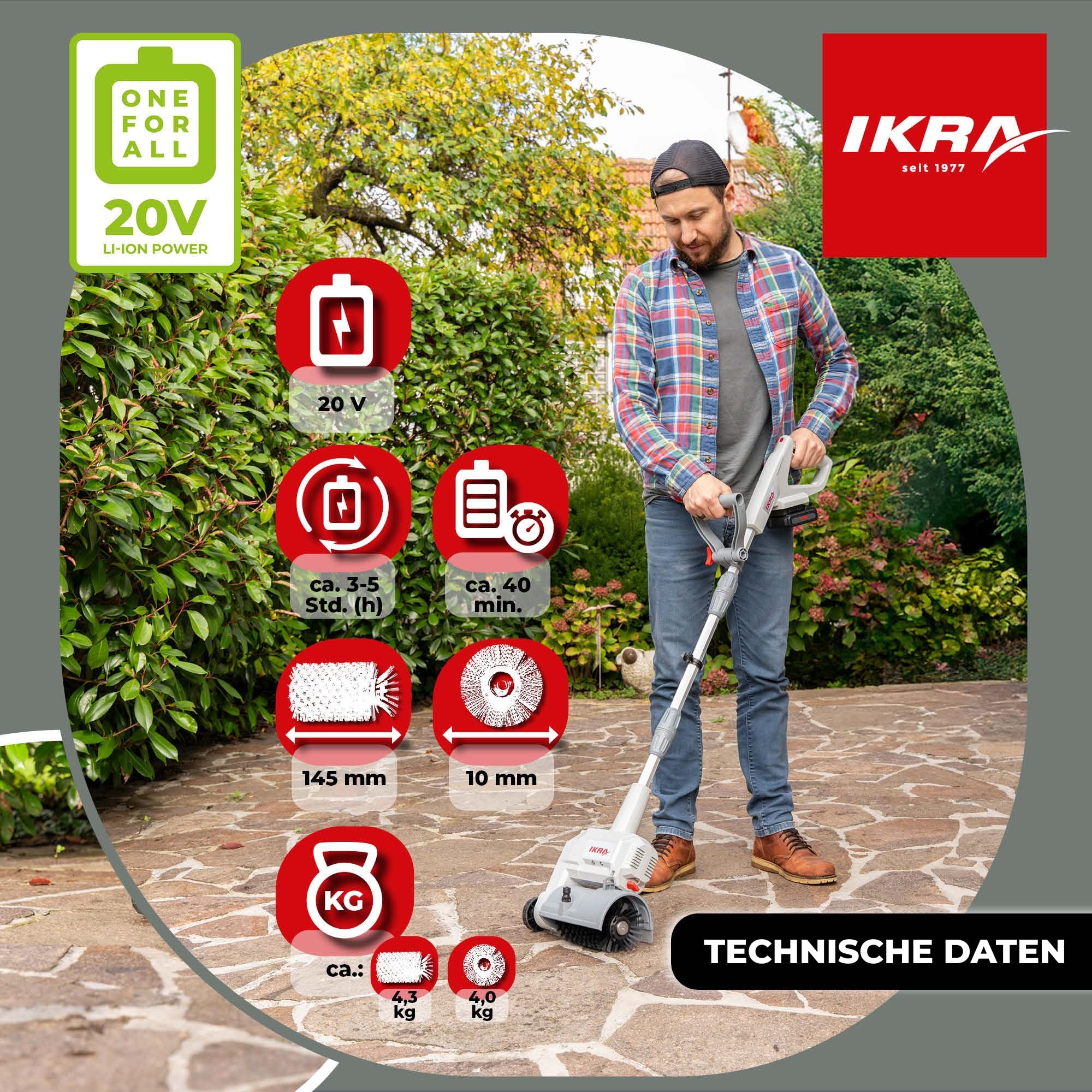 ikra-iatr-20-akku-oberfl-chenreiniger-und-fugenreiniger-vario-brush-inkl-akku-un image 7