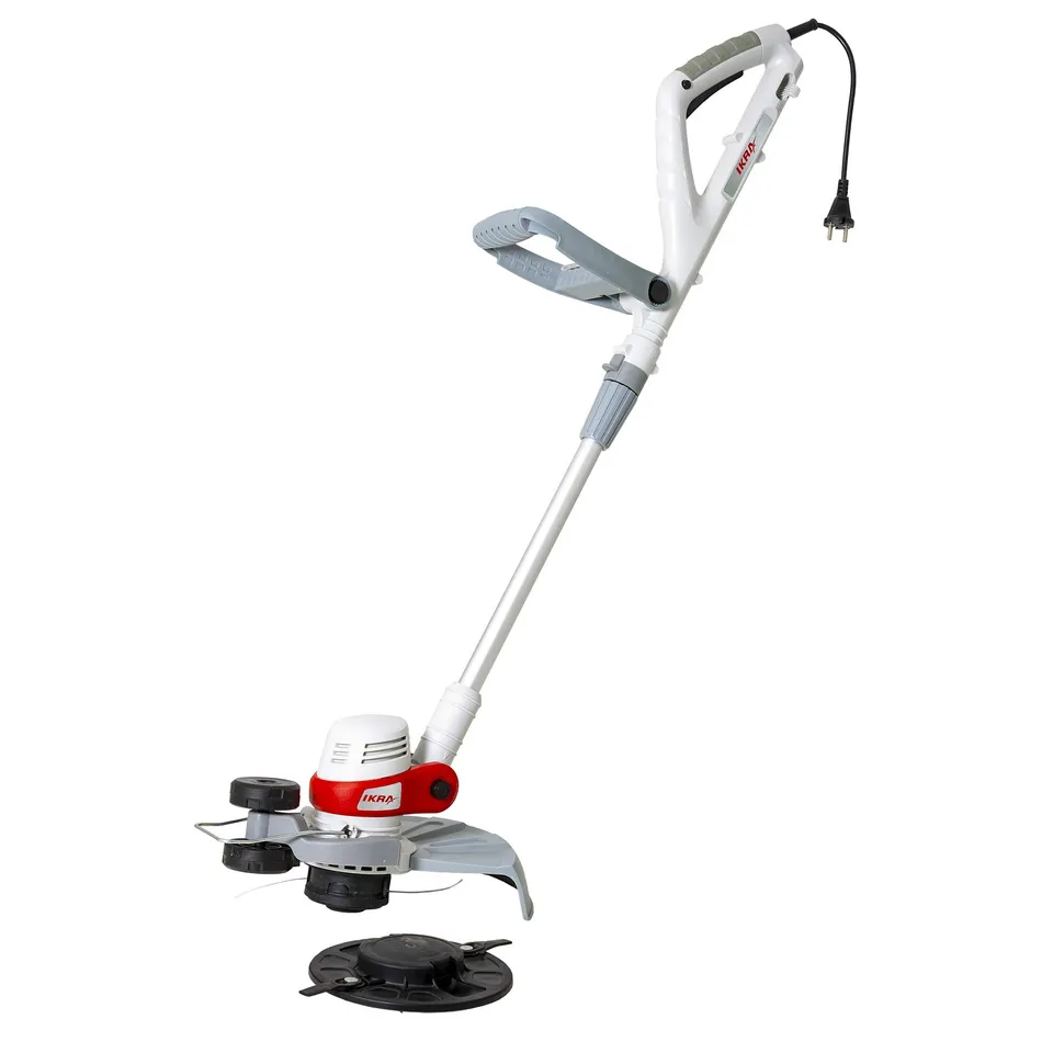 ikra-2in1-elektro-rasentrimmer-igt-650-d-tc-650w-30-cm-mit-fadenspule-und-twincu image 1