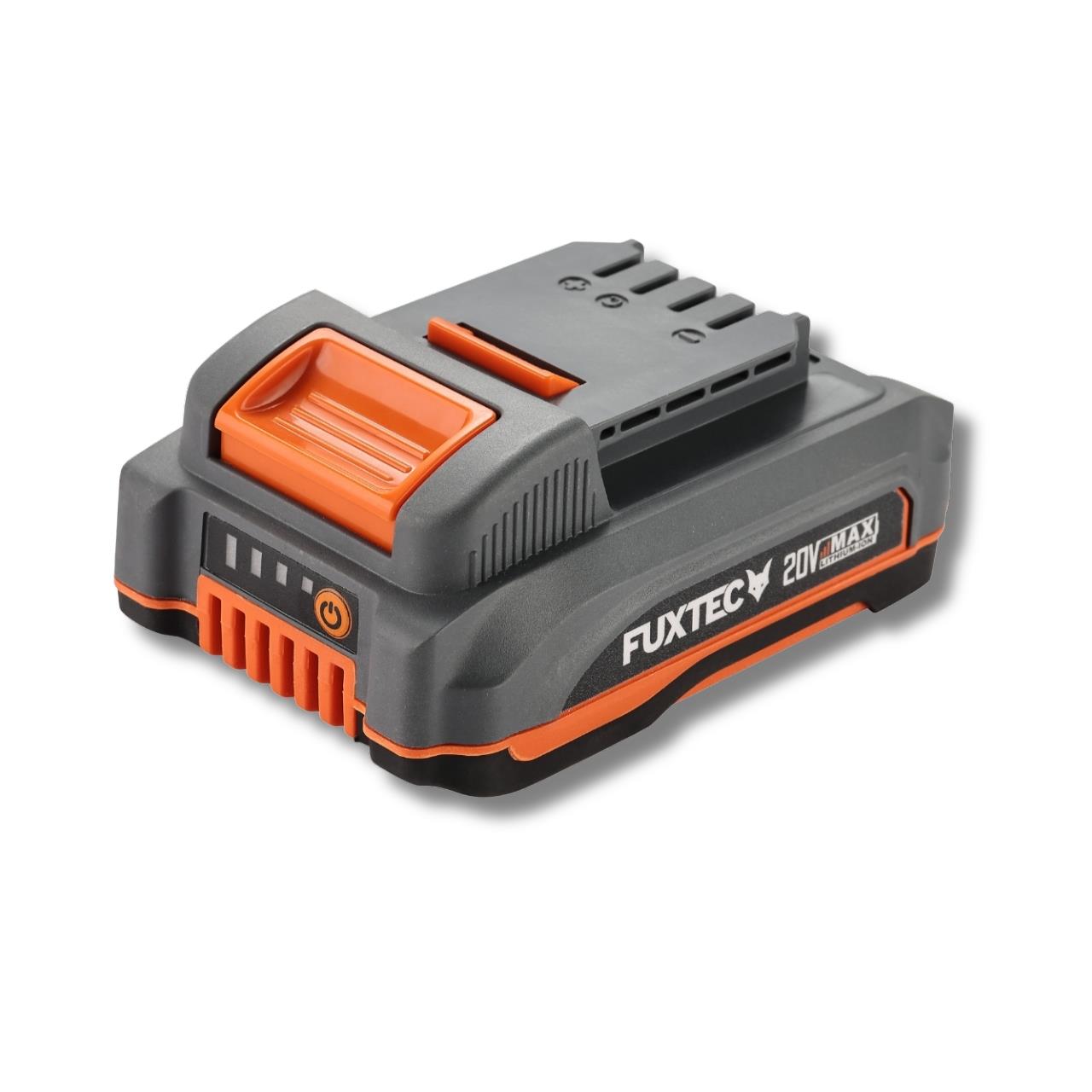fuxtec-20v-2ah-lithium-ionen-akku-f-r-20v-gartenger-te image 2