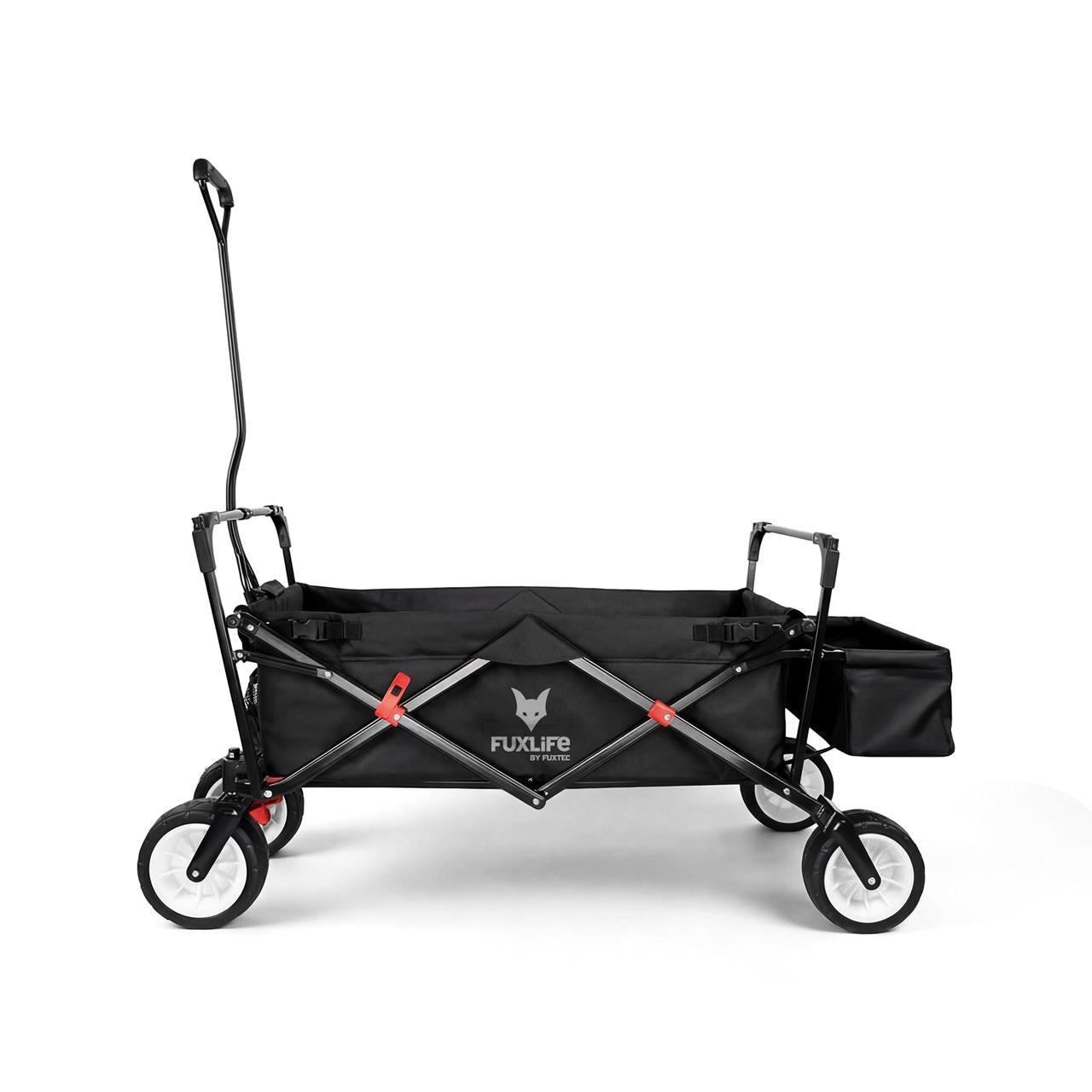 fuxlife-bollerwagen-fx-ct350-f-r-2-kinder-mit-sonnendach-upf-50 image 4