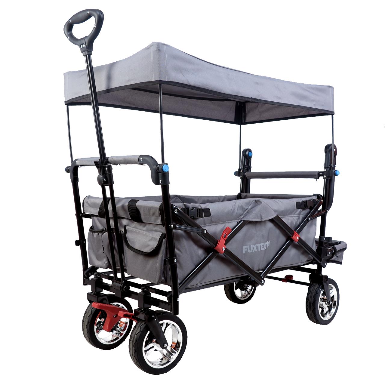 fuxtec-bollerwagen-fx-ct800-b-ware-mit-sonnendach-schiebegriff-und-innenraumverl image 1