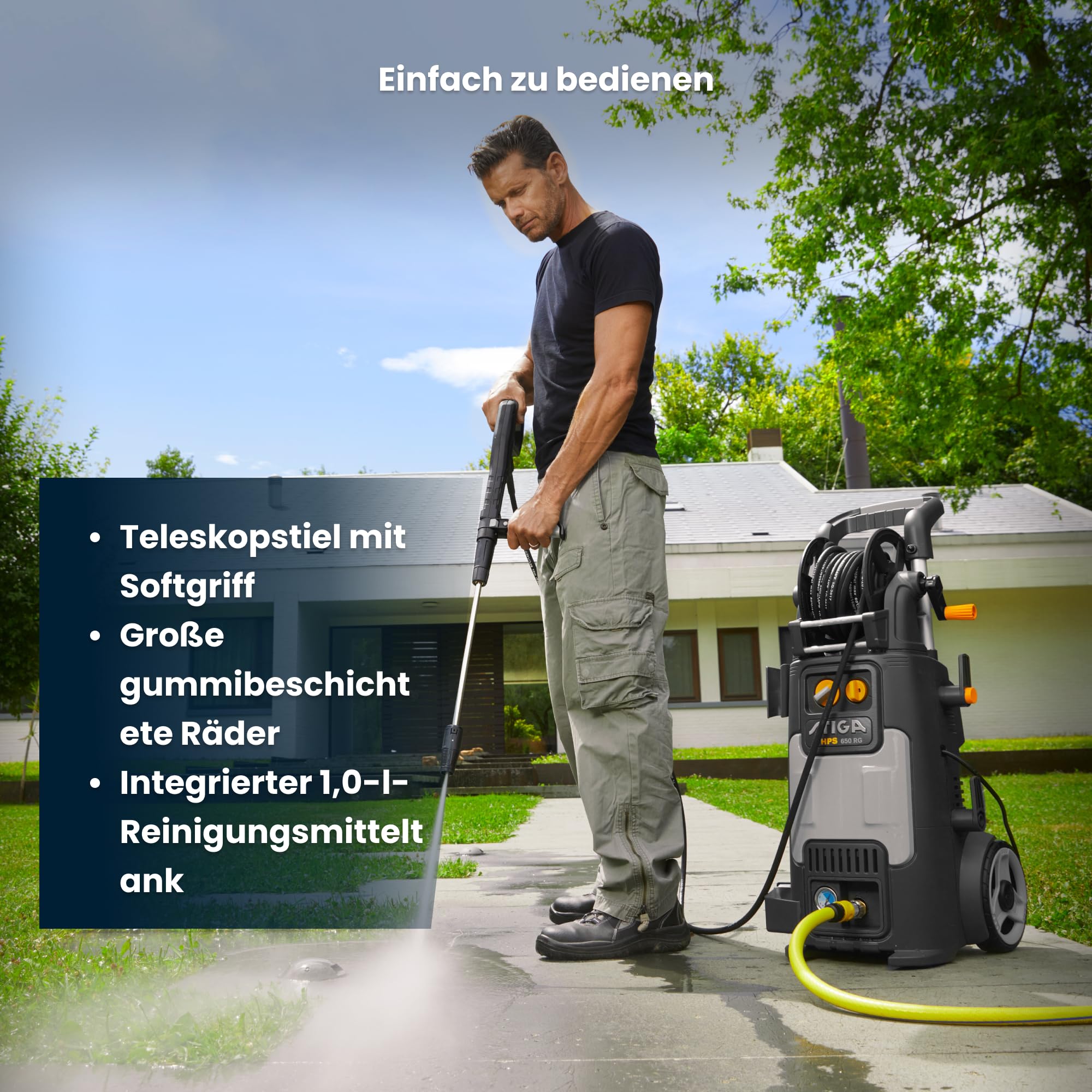 stiga-hochdruckreiniger-hps-650-rg-2800-w-150-bar-12-m-schlauch image 4