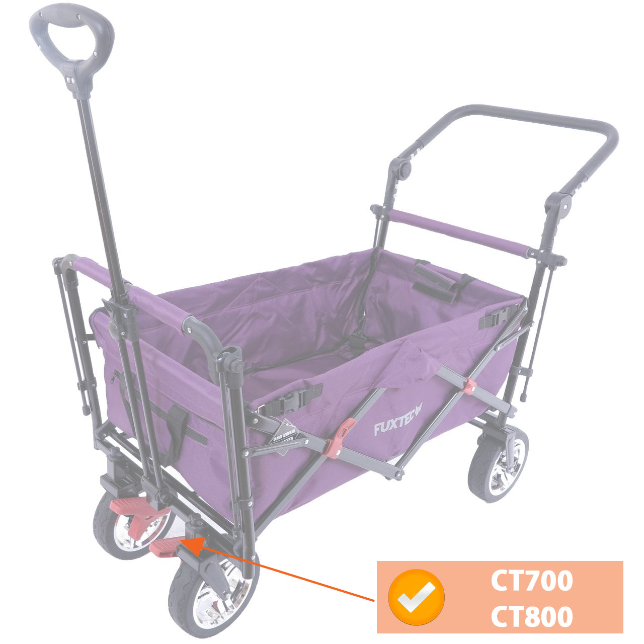 fuxtec-radhalterung-inkl-bremse-schwarz-f-r-bollerwagen-ct500-rechts-ct700-ct800 image 3